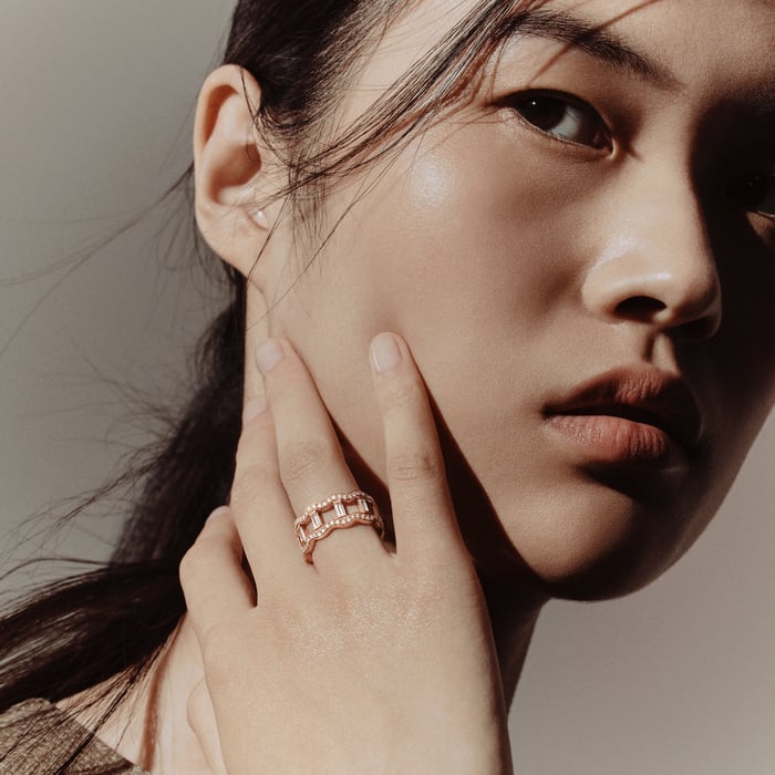 Sans Coloris Reseau Lumiere Ring