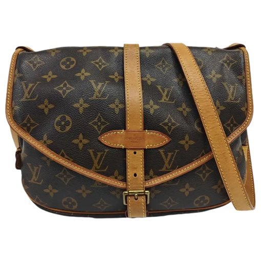 Saumur leather crossbody bag