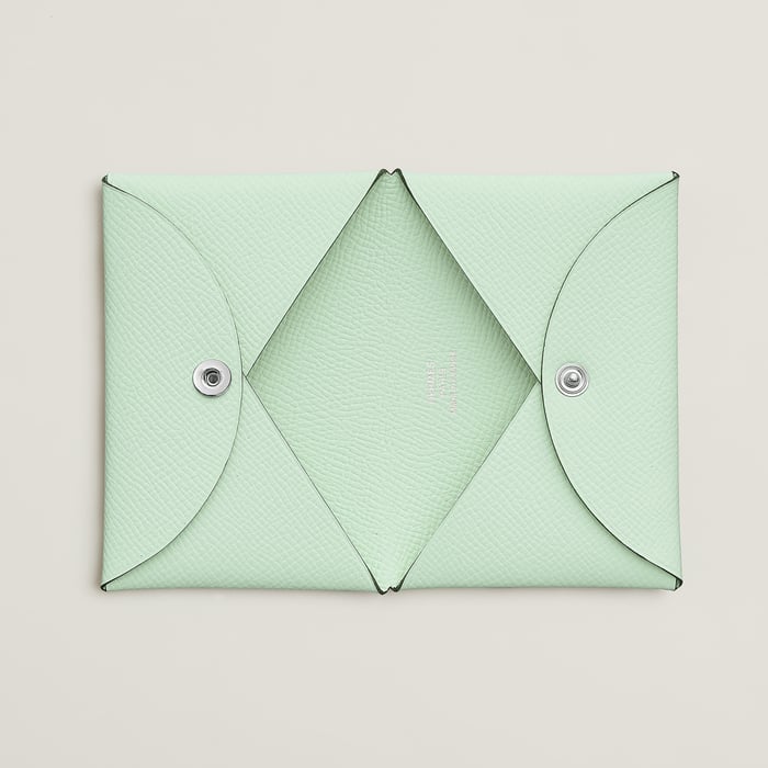 Vert Peppermint Calvi Card Holder