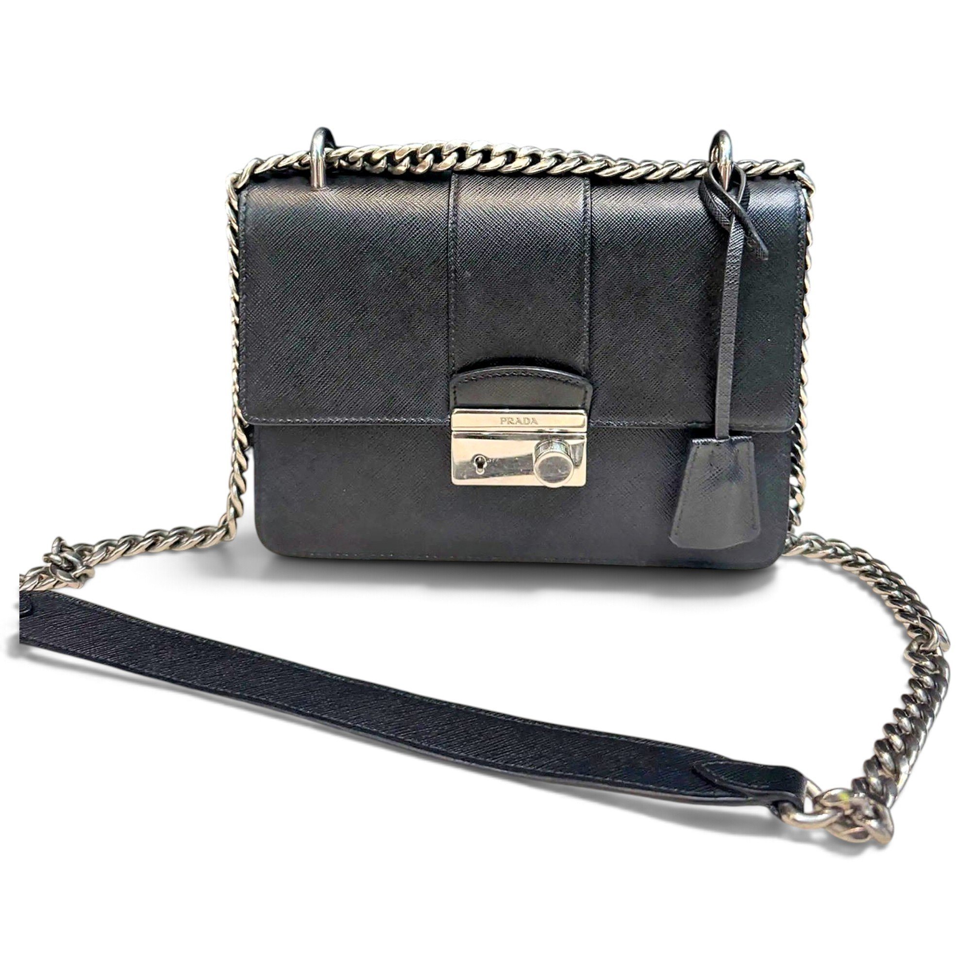 Leather crossbody bag