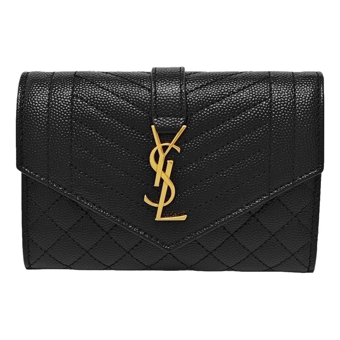 Envelope leather handbag