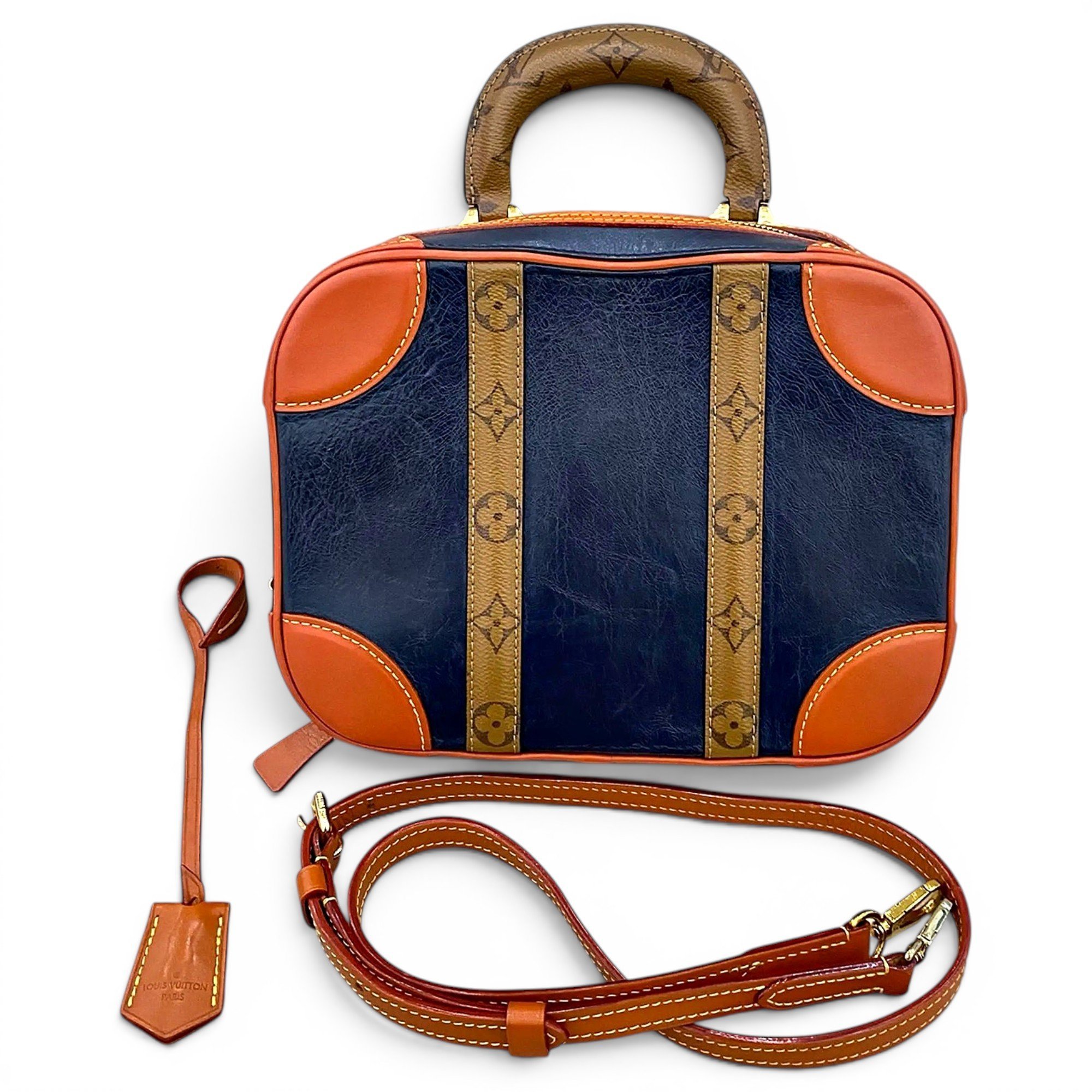 Luggage mini leather handbag