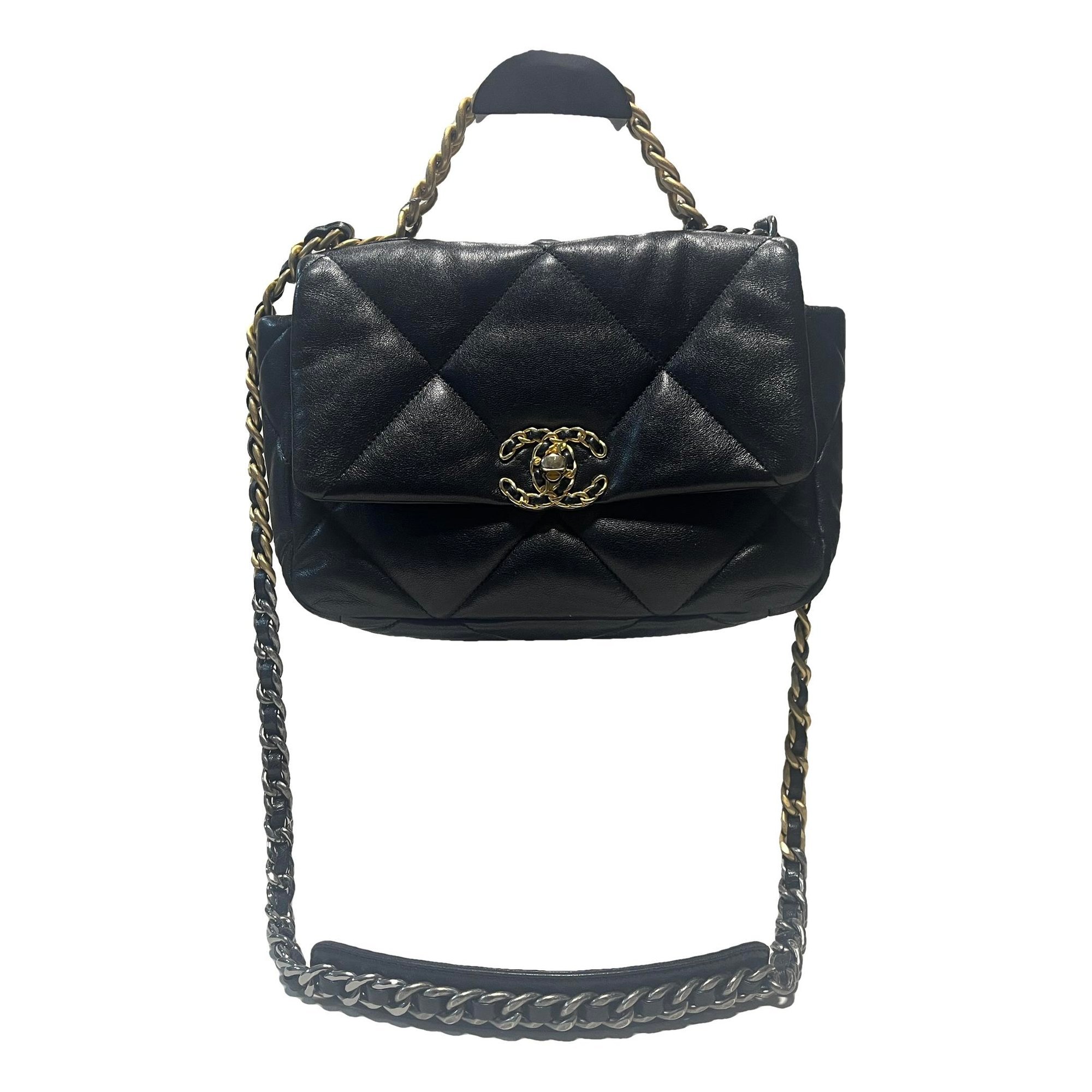 Chanel 19 leather handbag