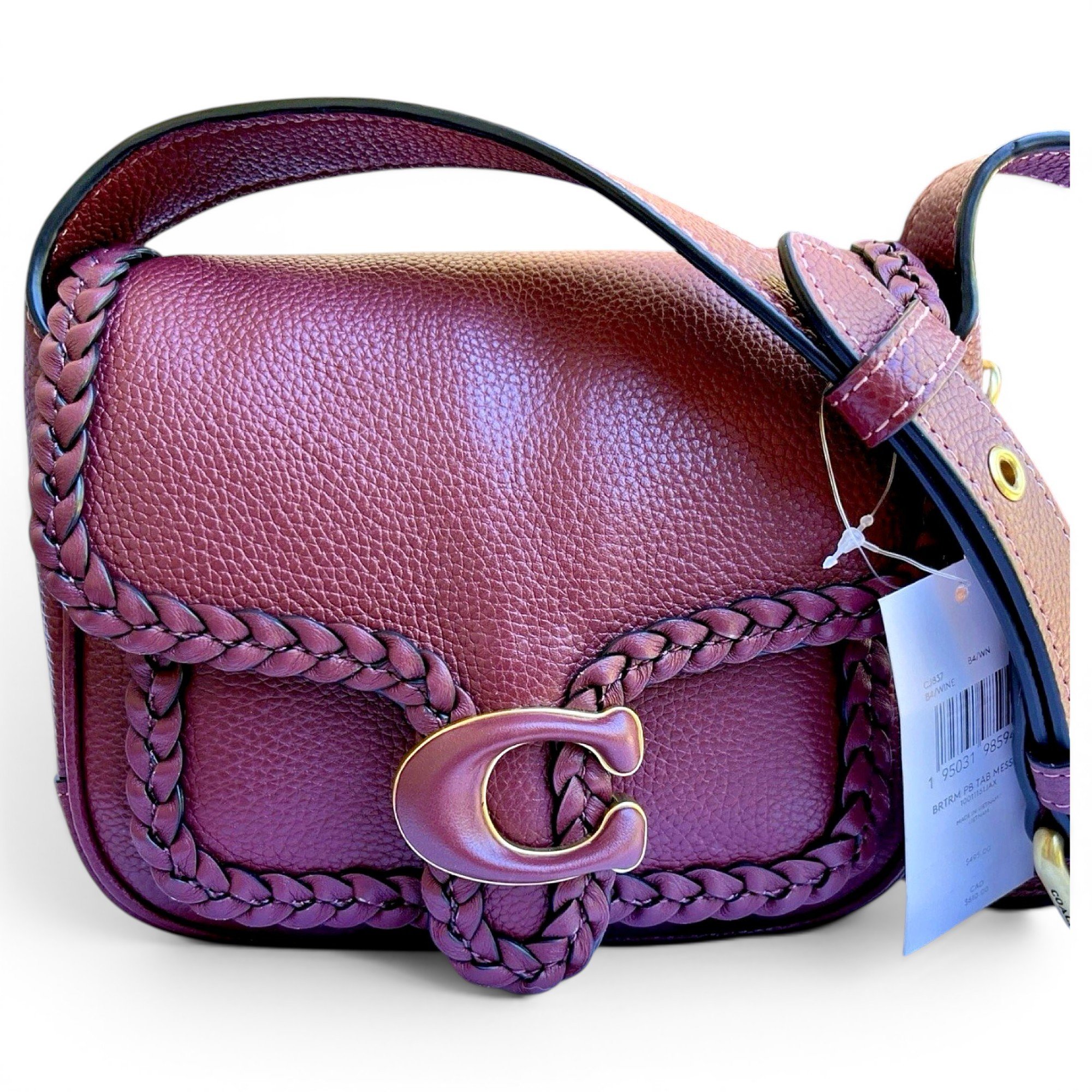 Tabby leather crossbody bag