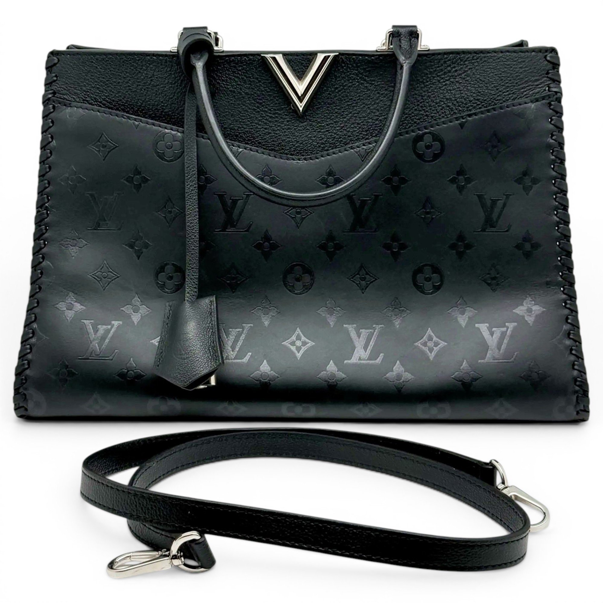 Very Zipped Tote leather handbag