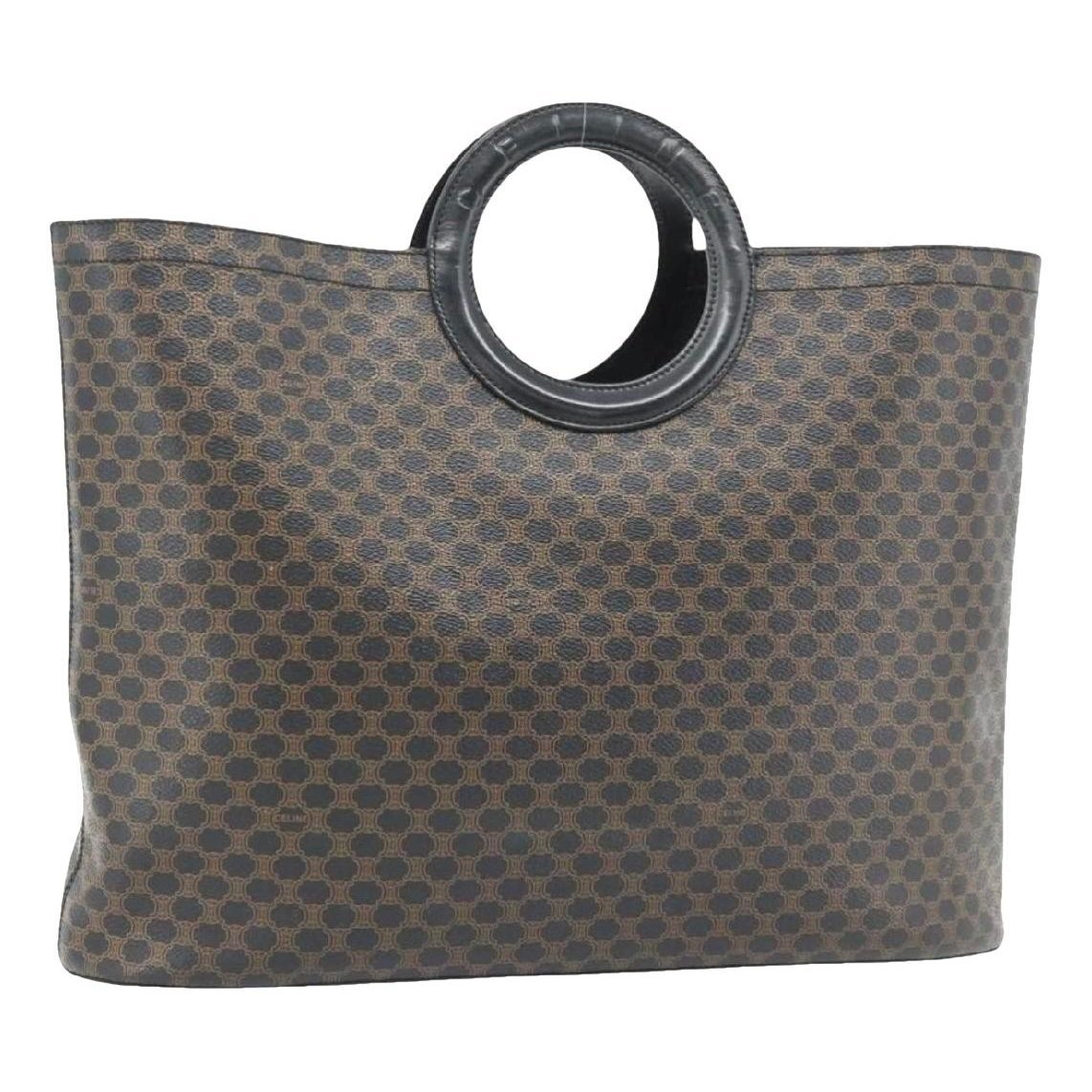 Patent leather tote