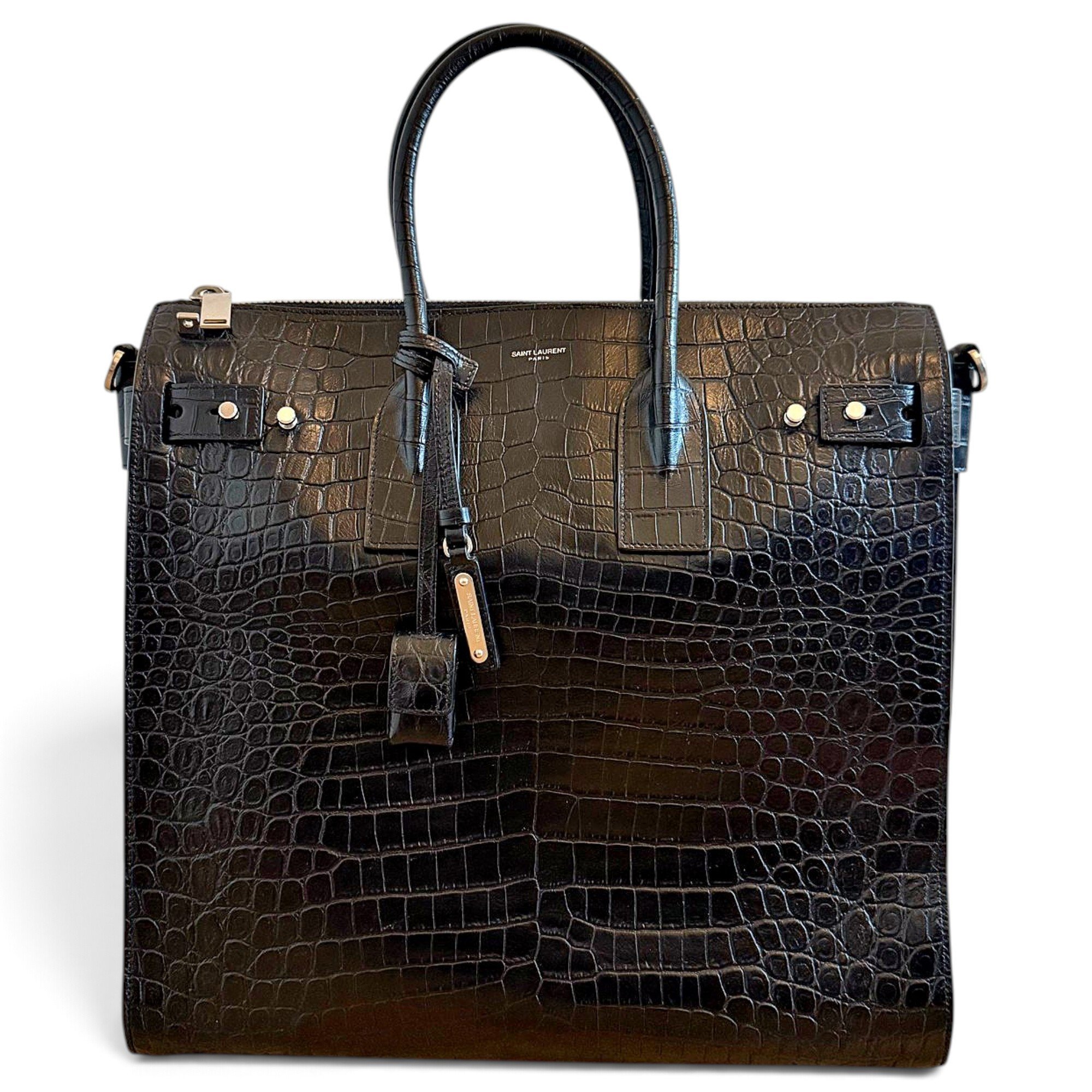 Sac de Jour leather tote