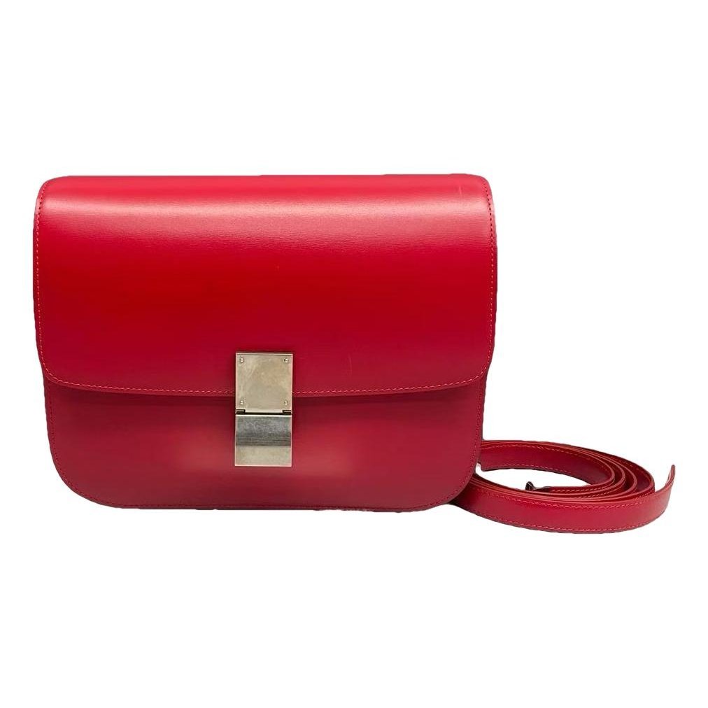 Classic leather handbag