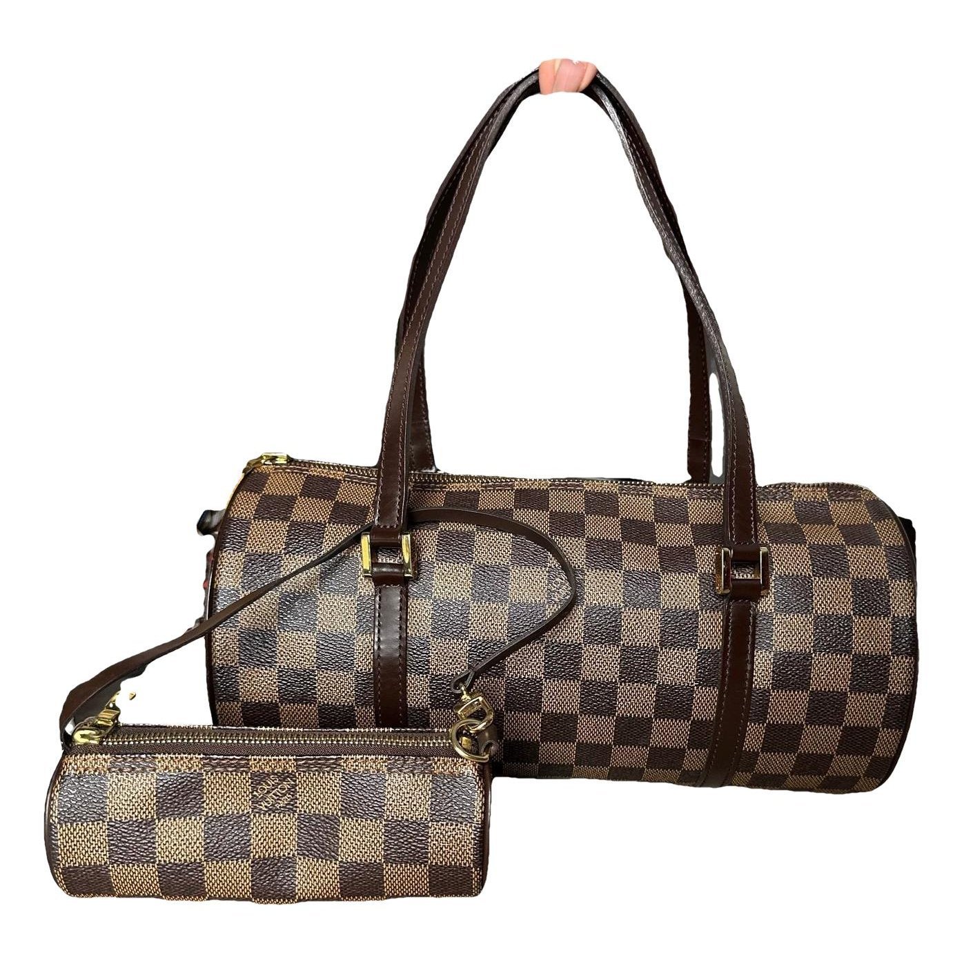 Papillon leather handbag