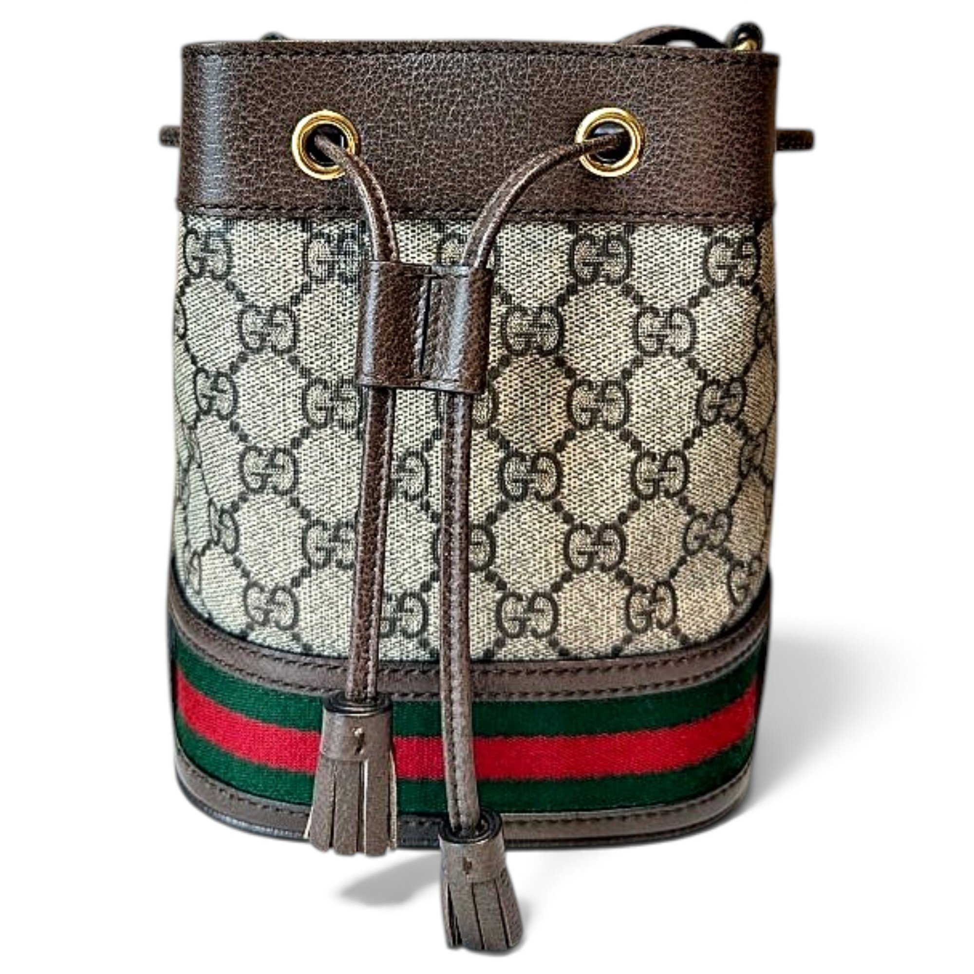 Ophidia leather handbag
