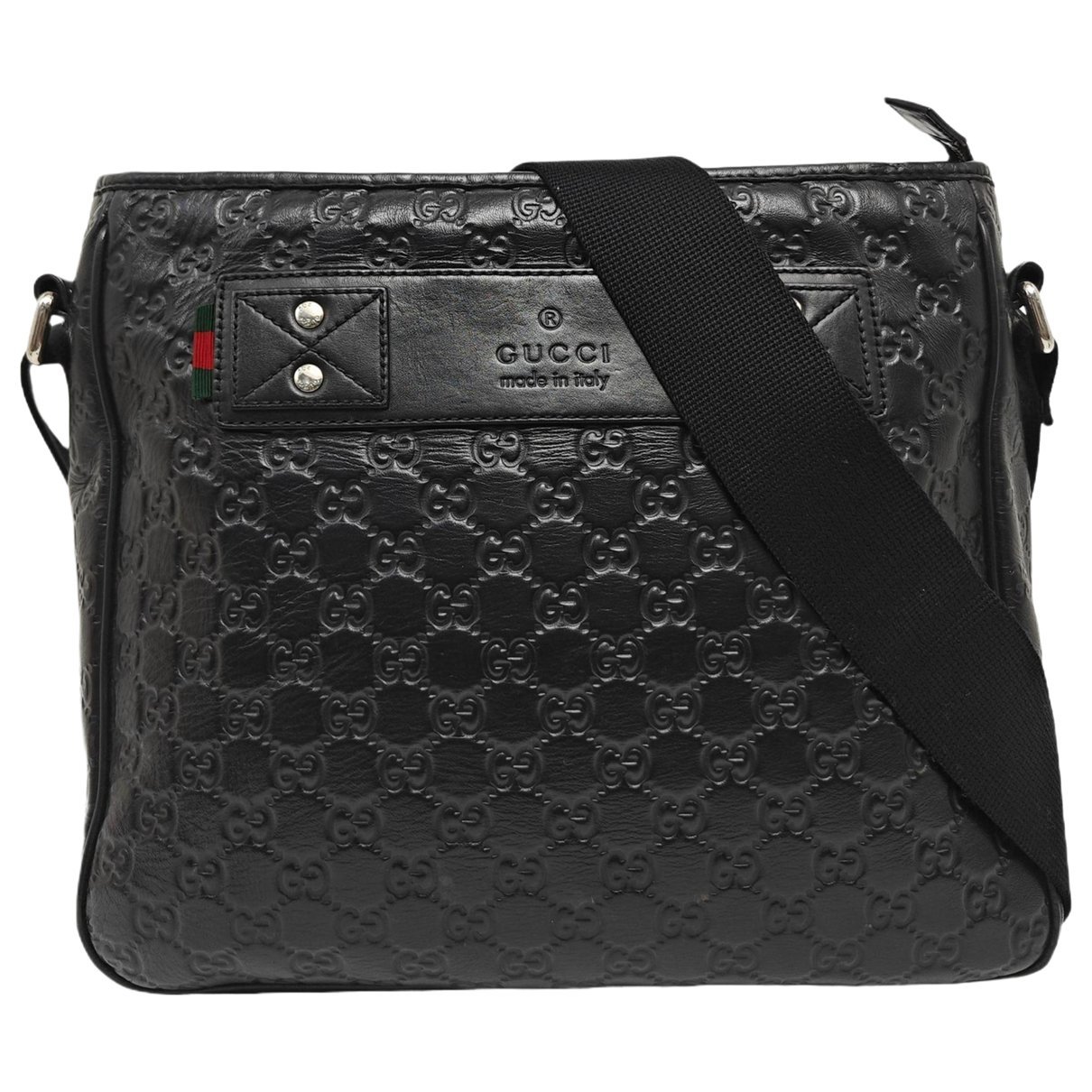 Leather crossbody bag