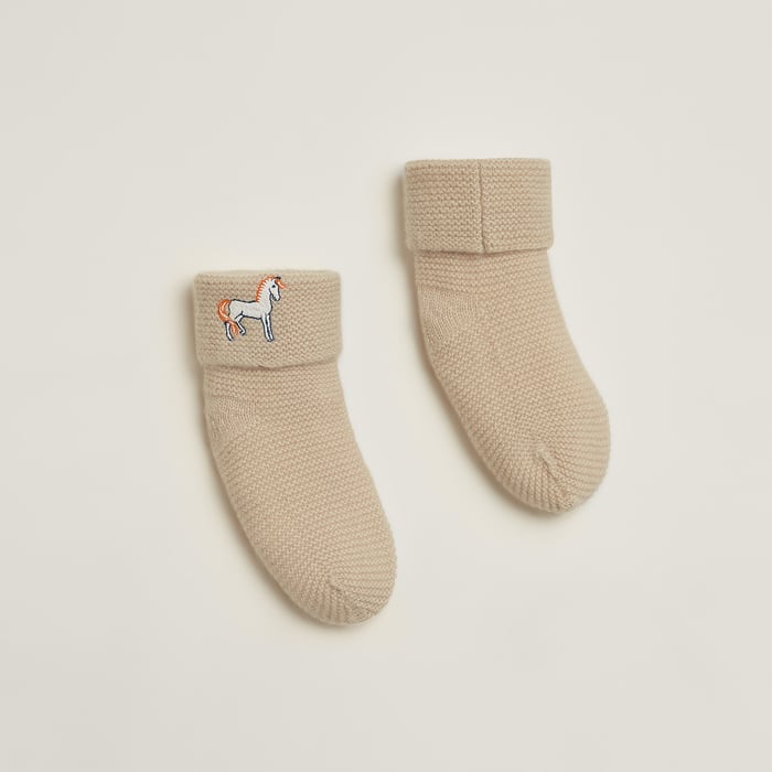 Biscuit Cabriole Socks