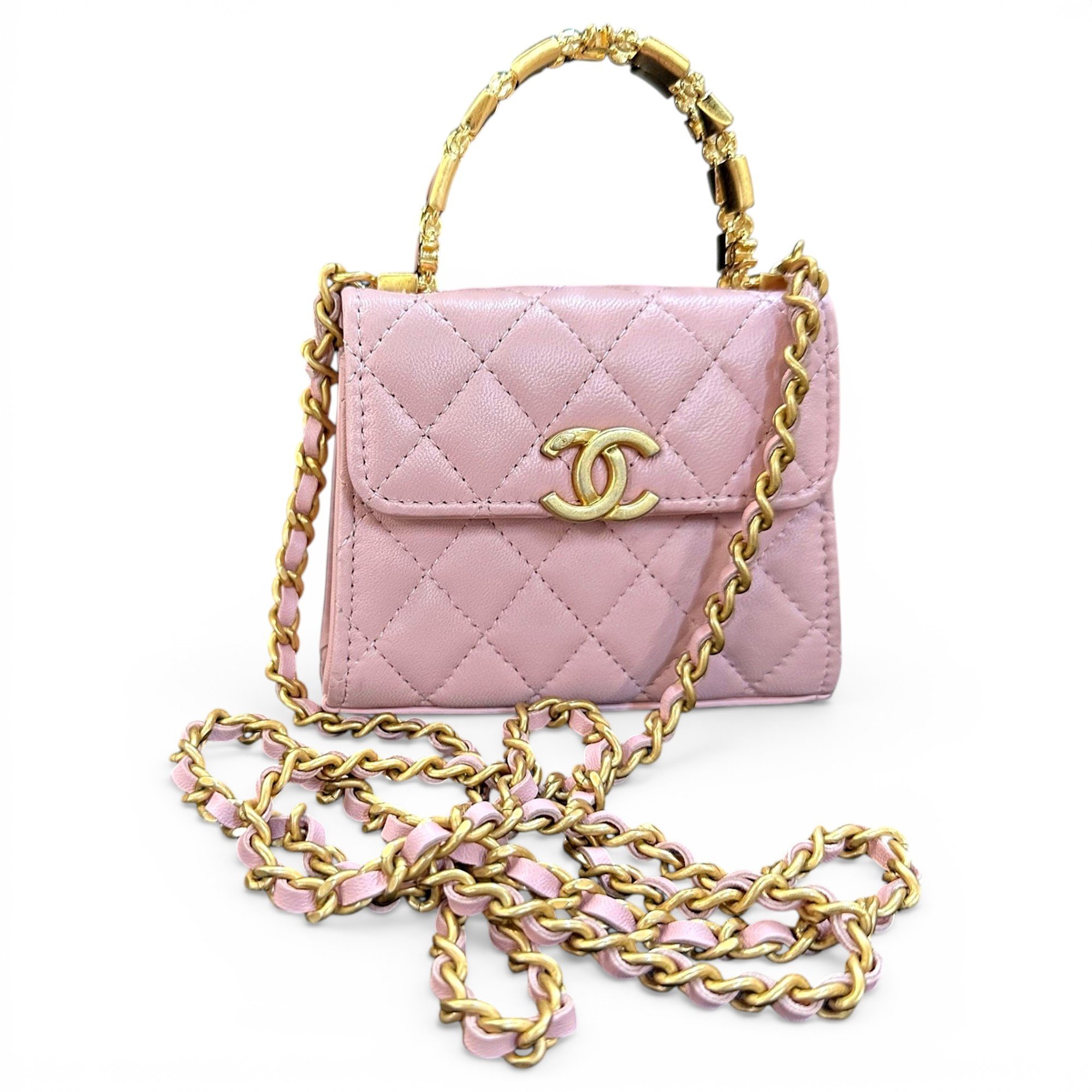 Leather handbag