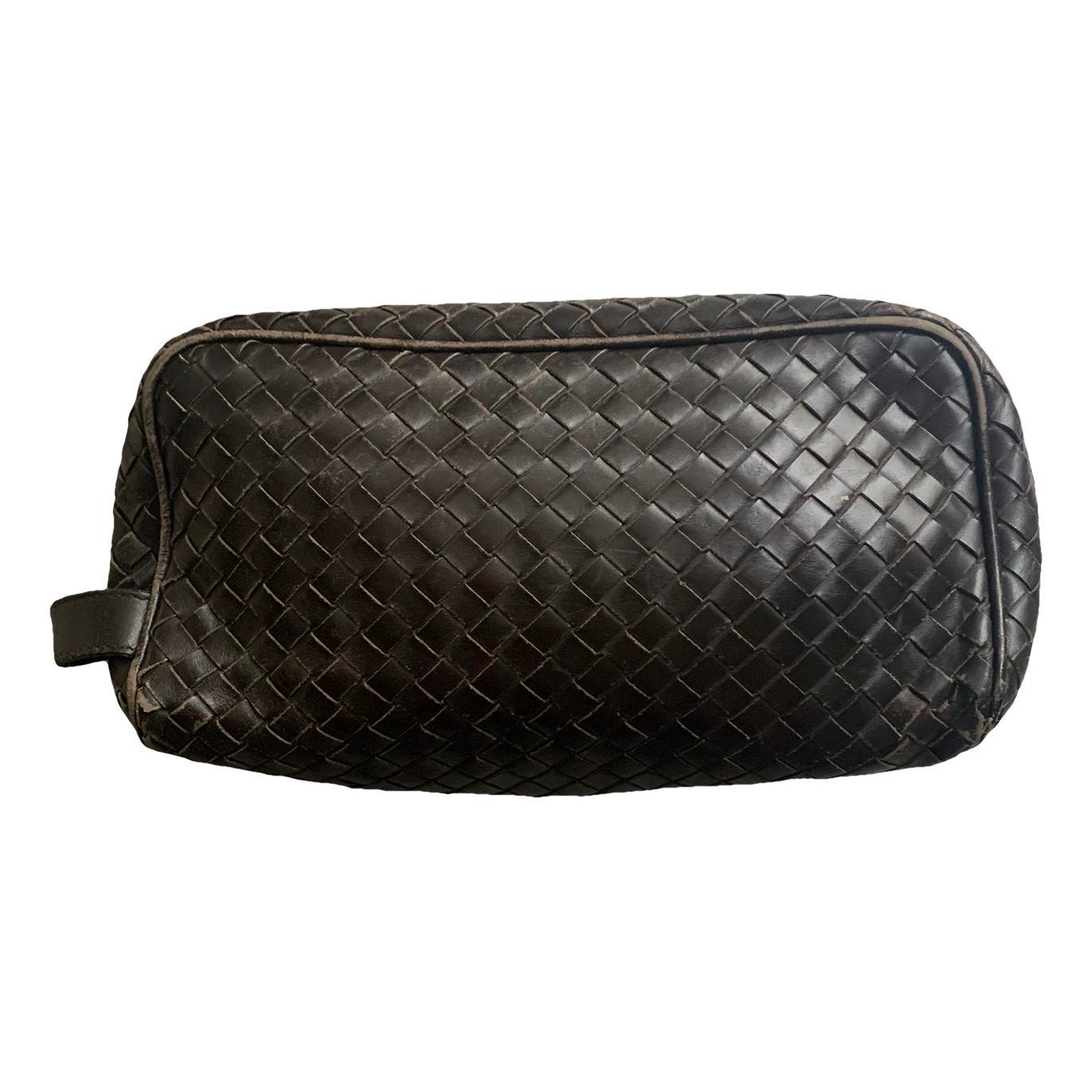 Leather vanity case