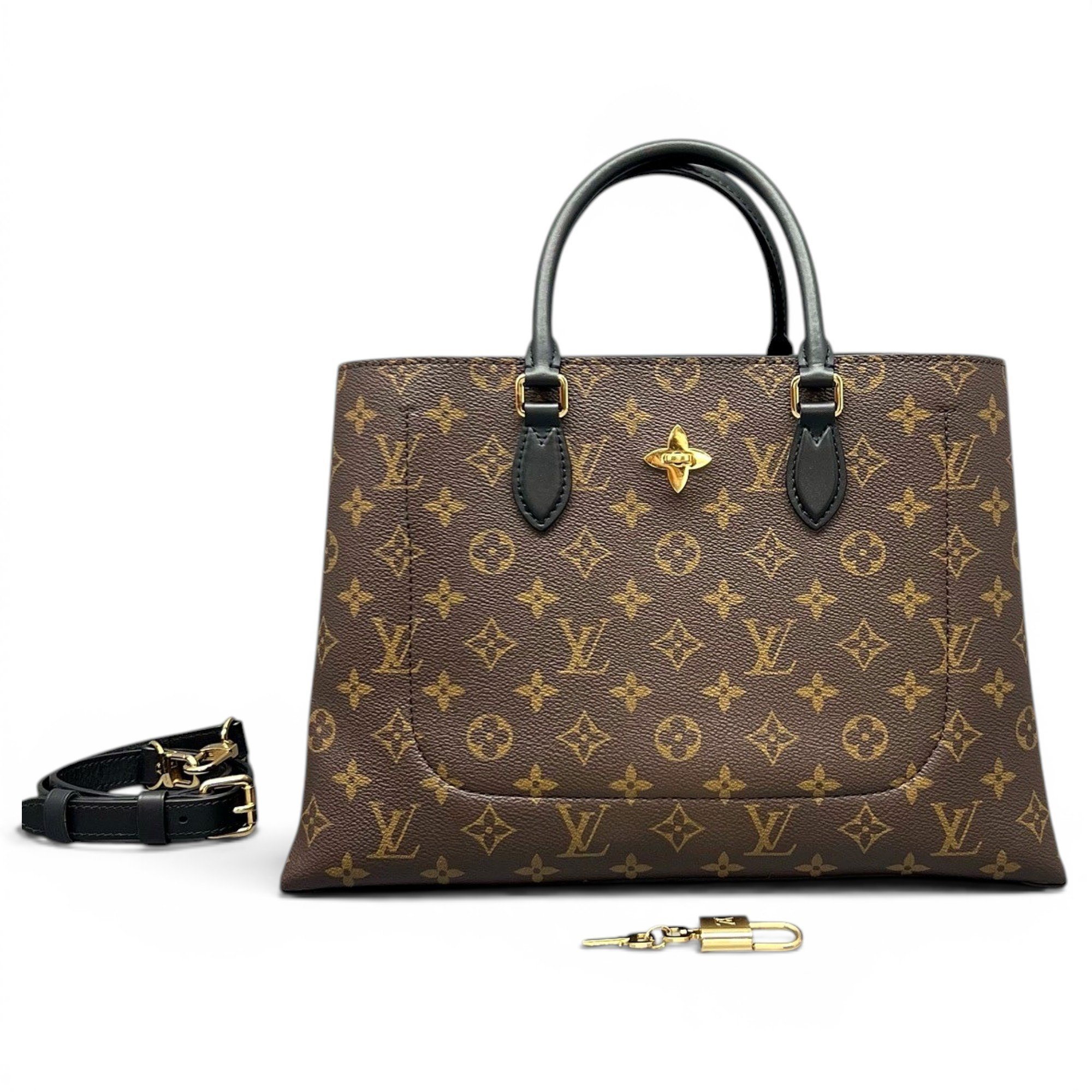 Leather tote