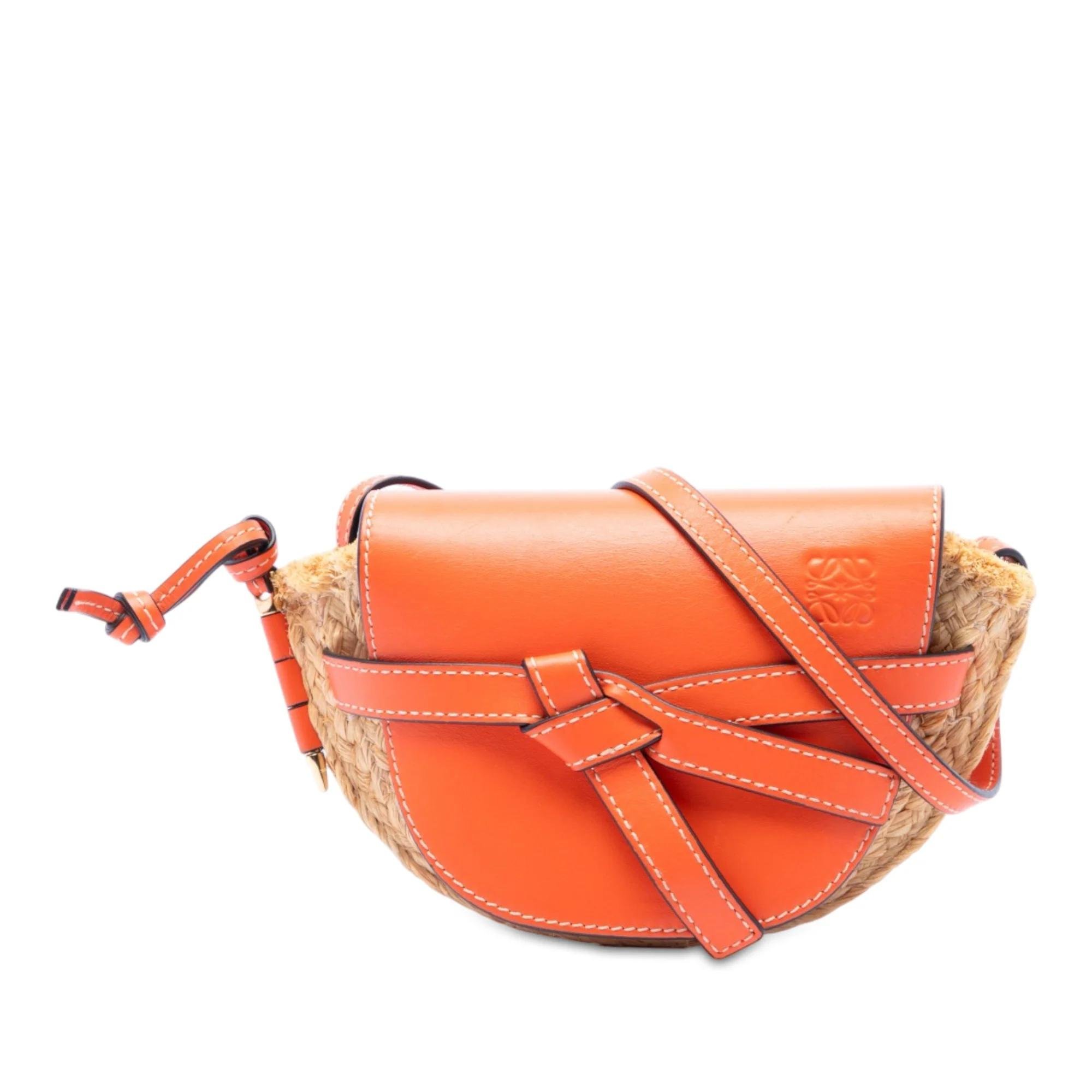 Gate leather crossbody bag