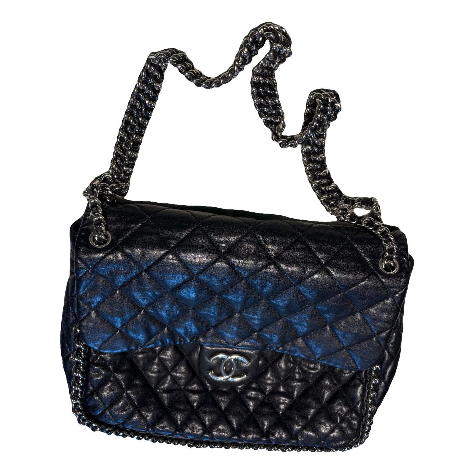 Leather handbag