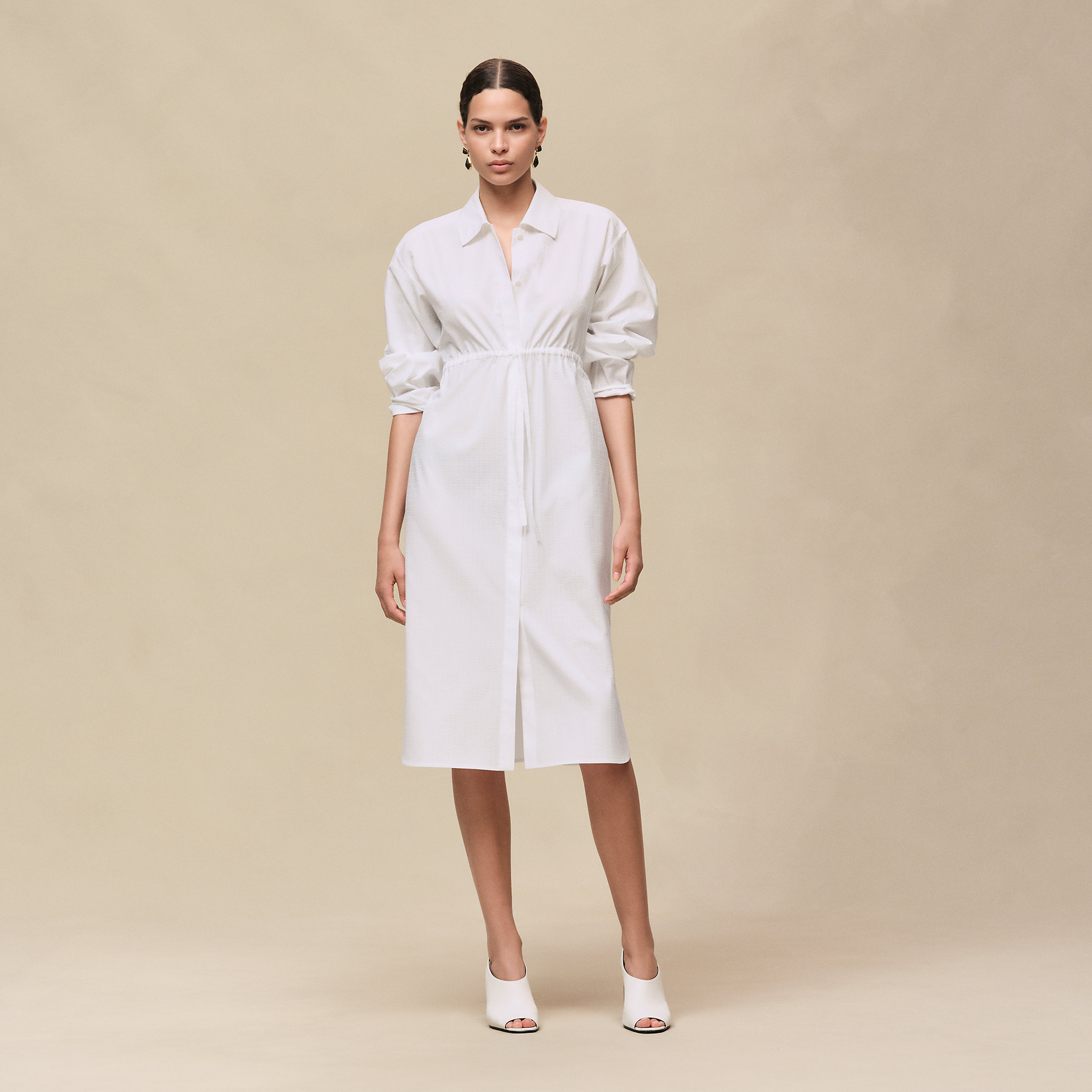 "Mosaique" shirt dress