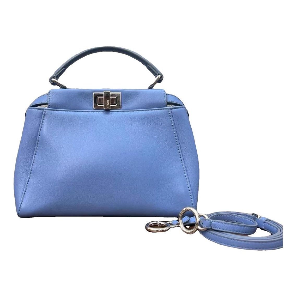 Peekaboo leather handbag