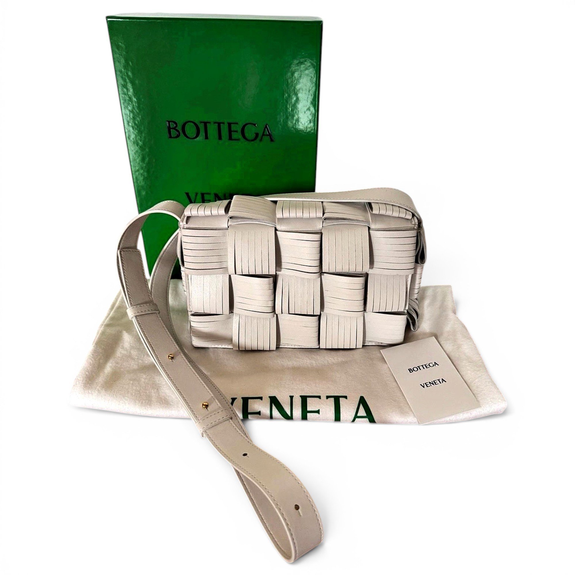 Bottega Veneta Cassette leather crossbody bag