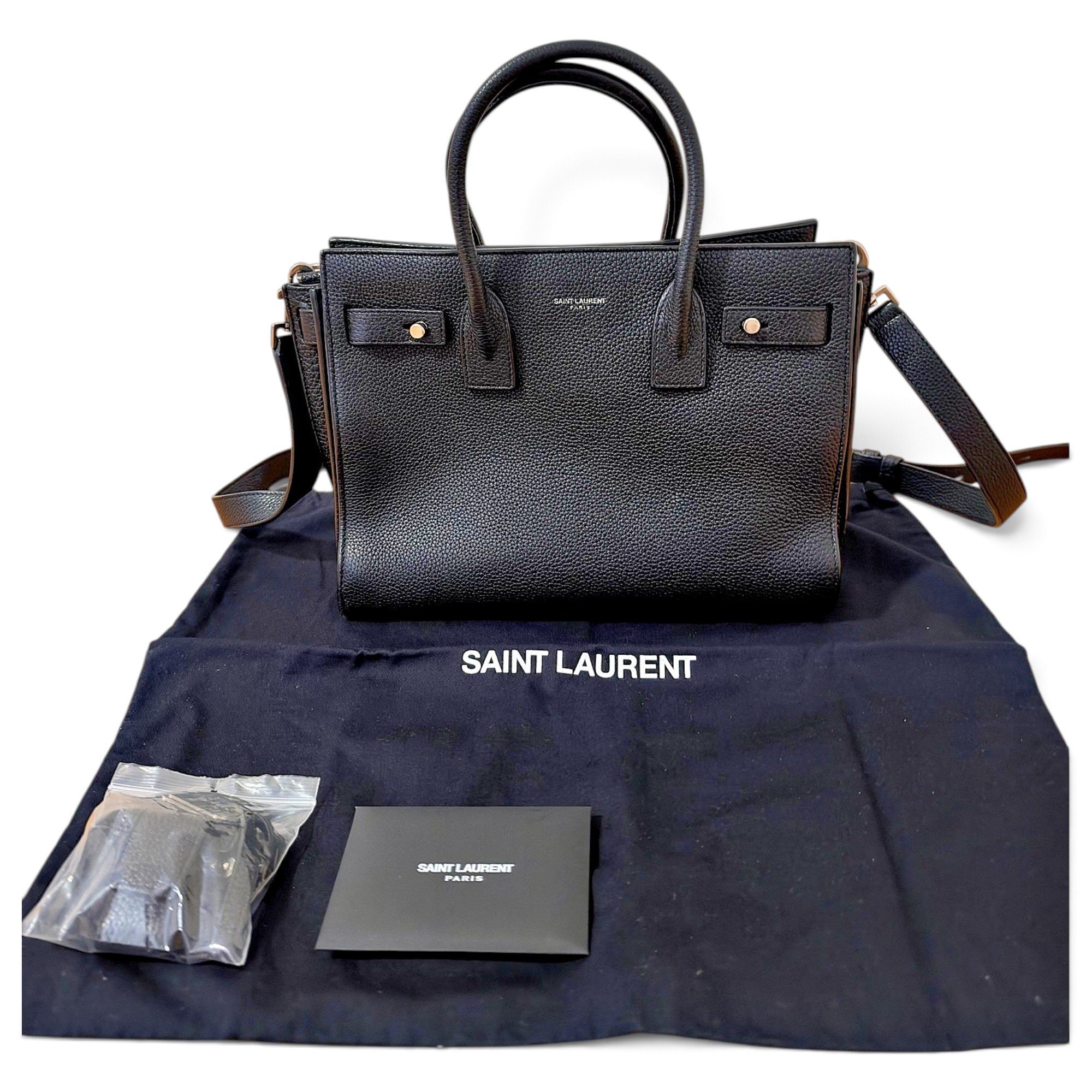 Sac de Jour leather crossbody bag