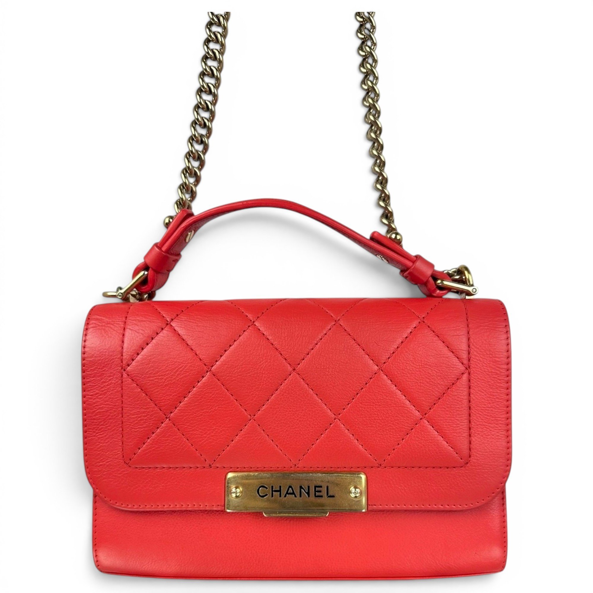 Leather crossbody bag