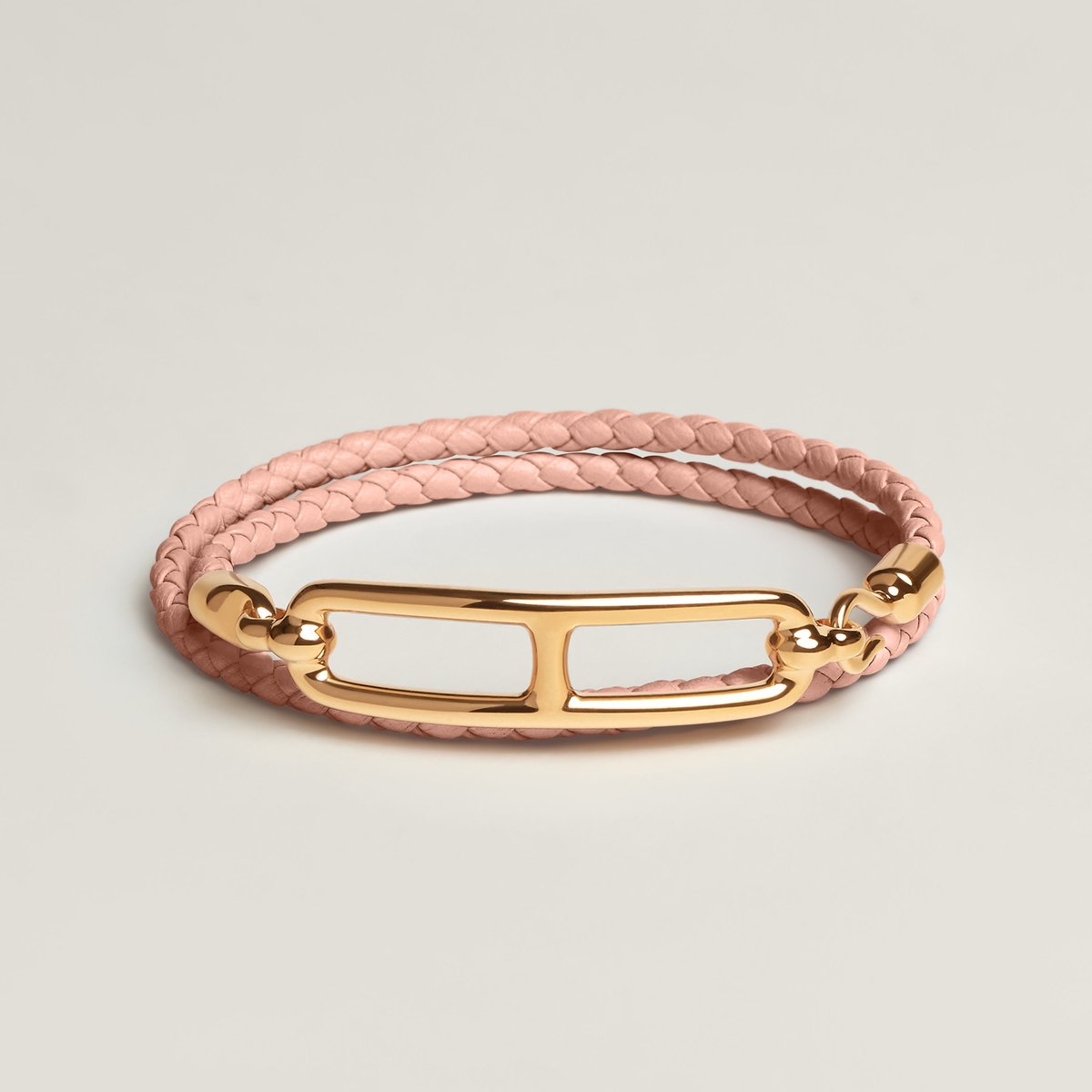 Rose Églantine Roulis Double Tour Bracelet