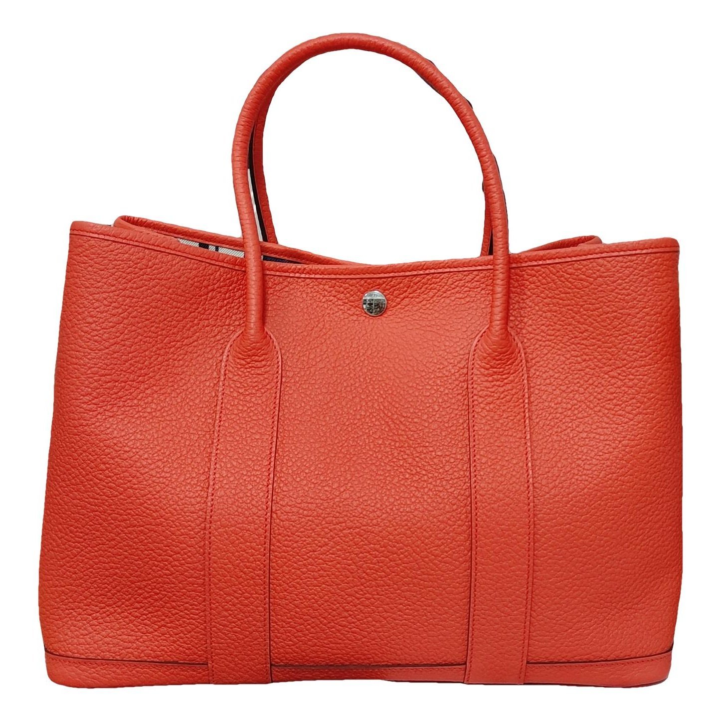 Garden Party leather handbag