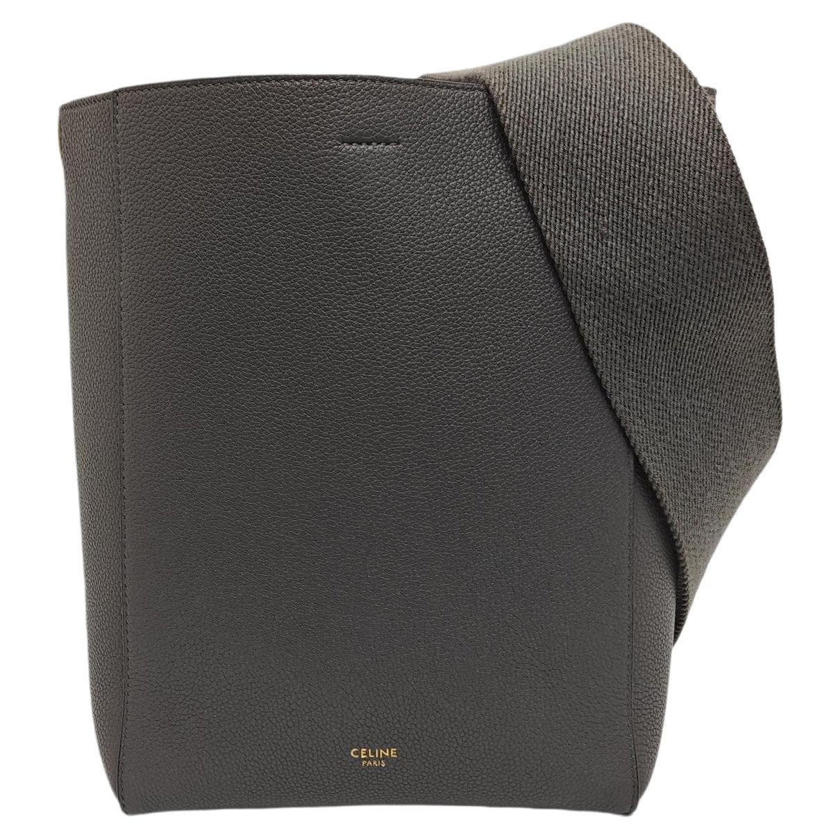 Seau Sangle leather handbag