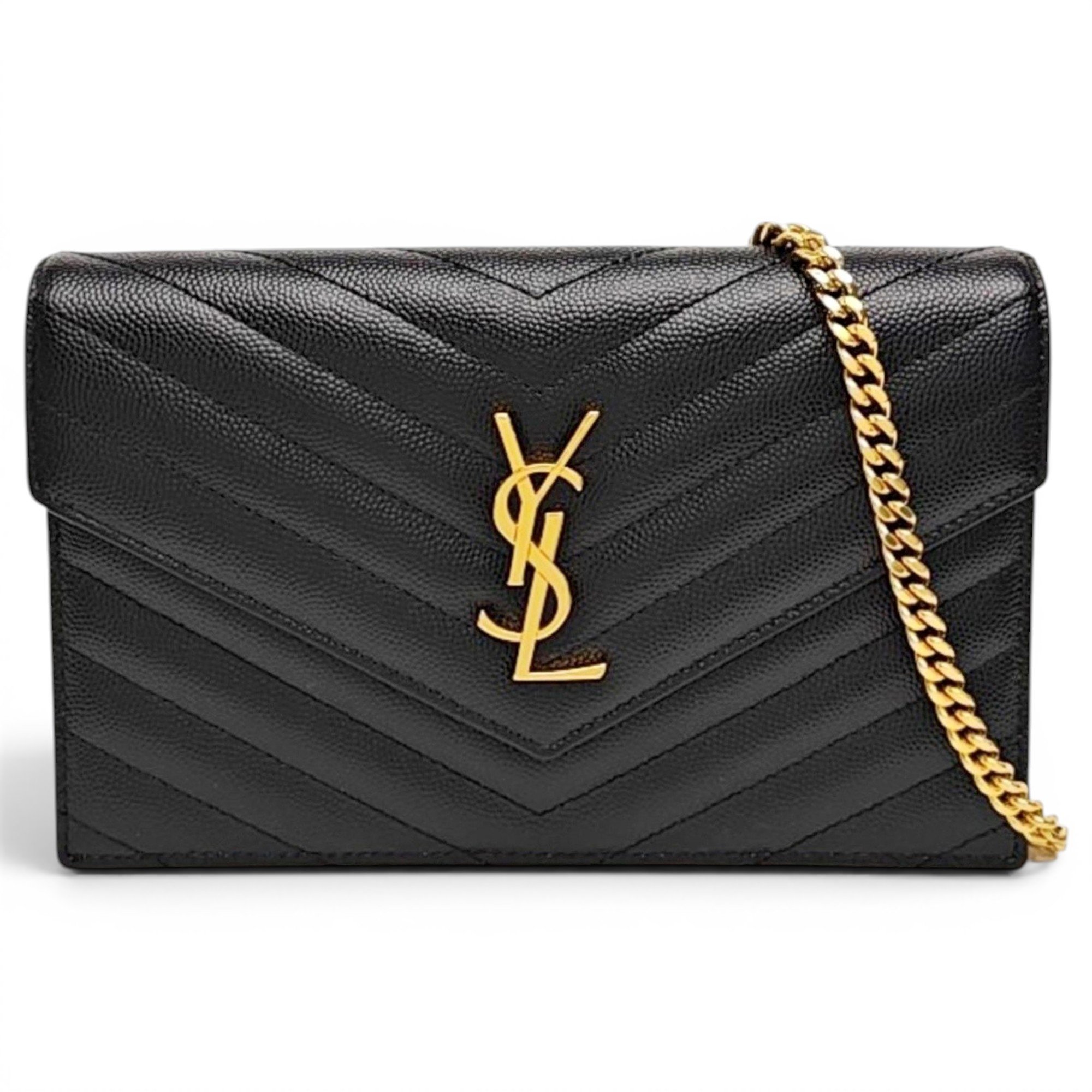 Baby monogramme leather handbag