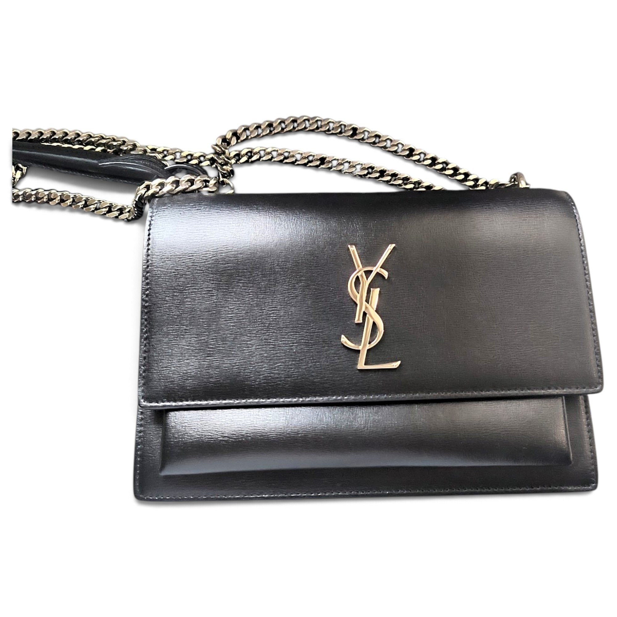 Sunset leather handbag