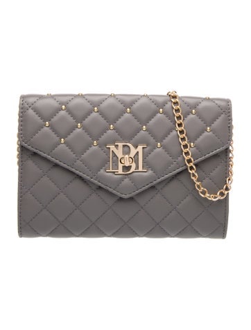 Badgley Mischka Vegan Leather Clutch