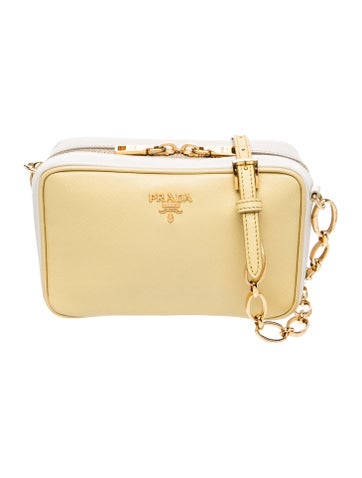 Saffiano Lux Leather Crossbody Bag Mini