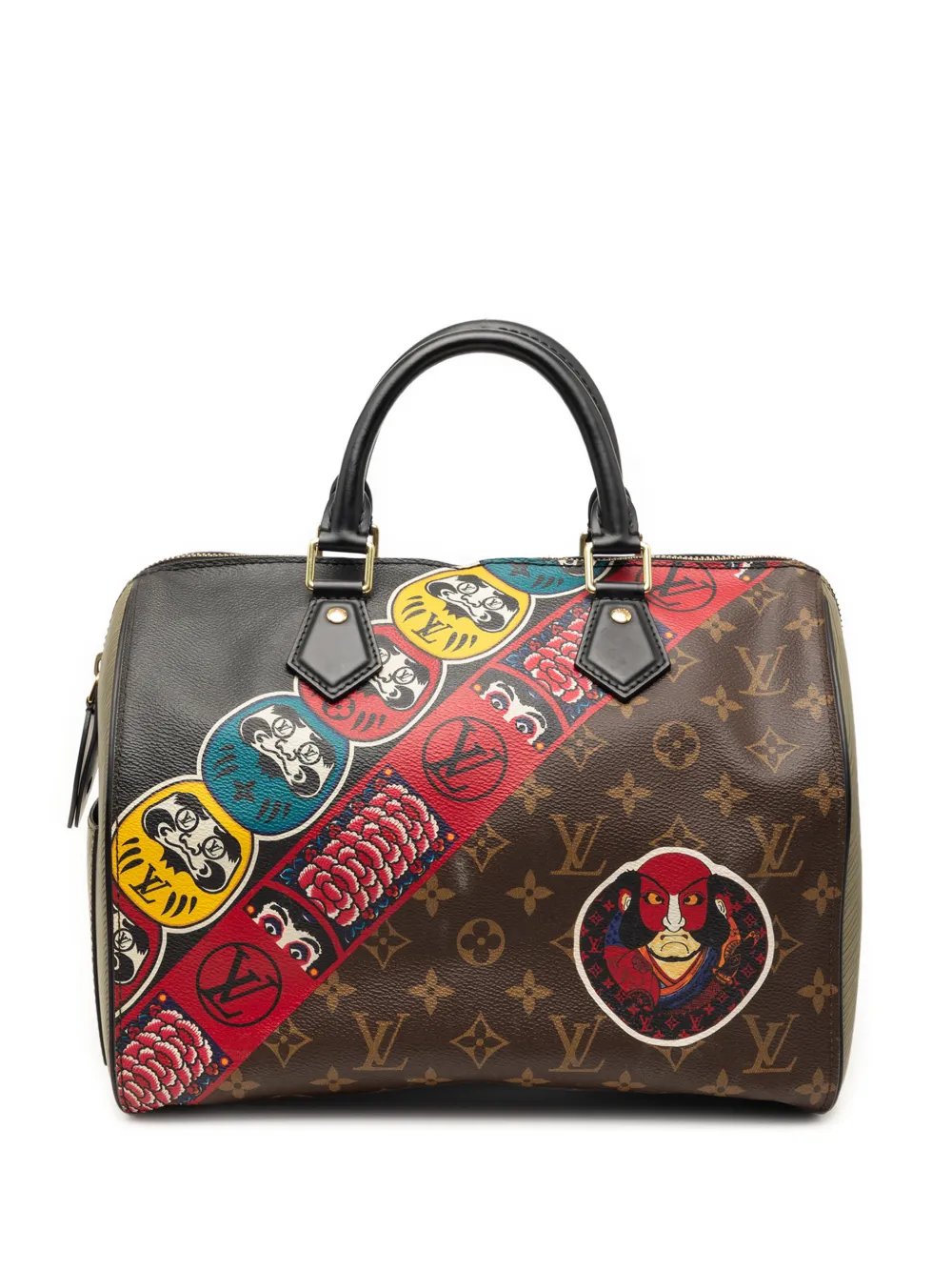 2017 Monogram Kabuki Speedy 30 boston bag