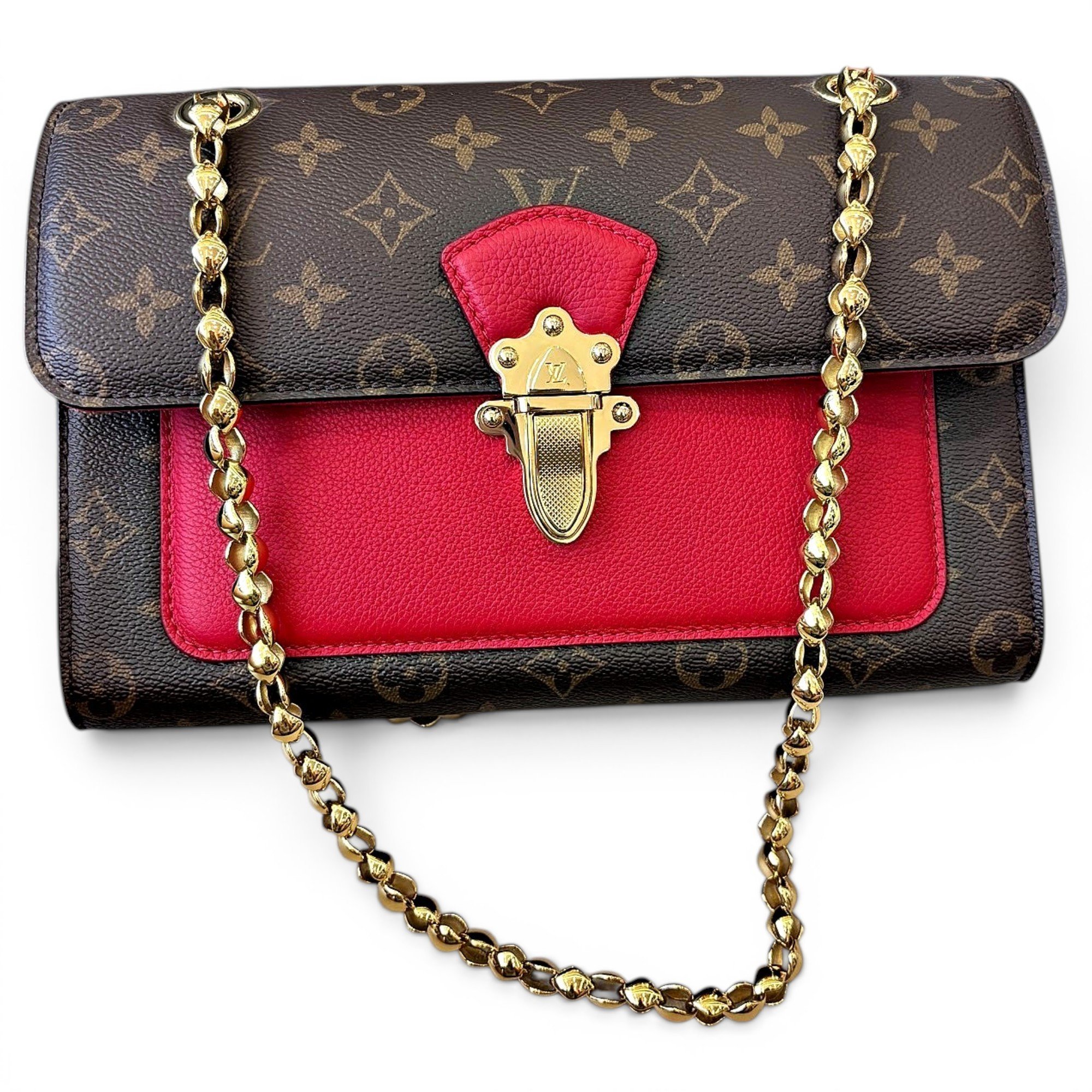 Victoire leather handbag