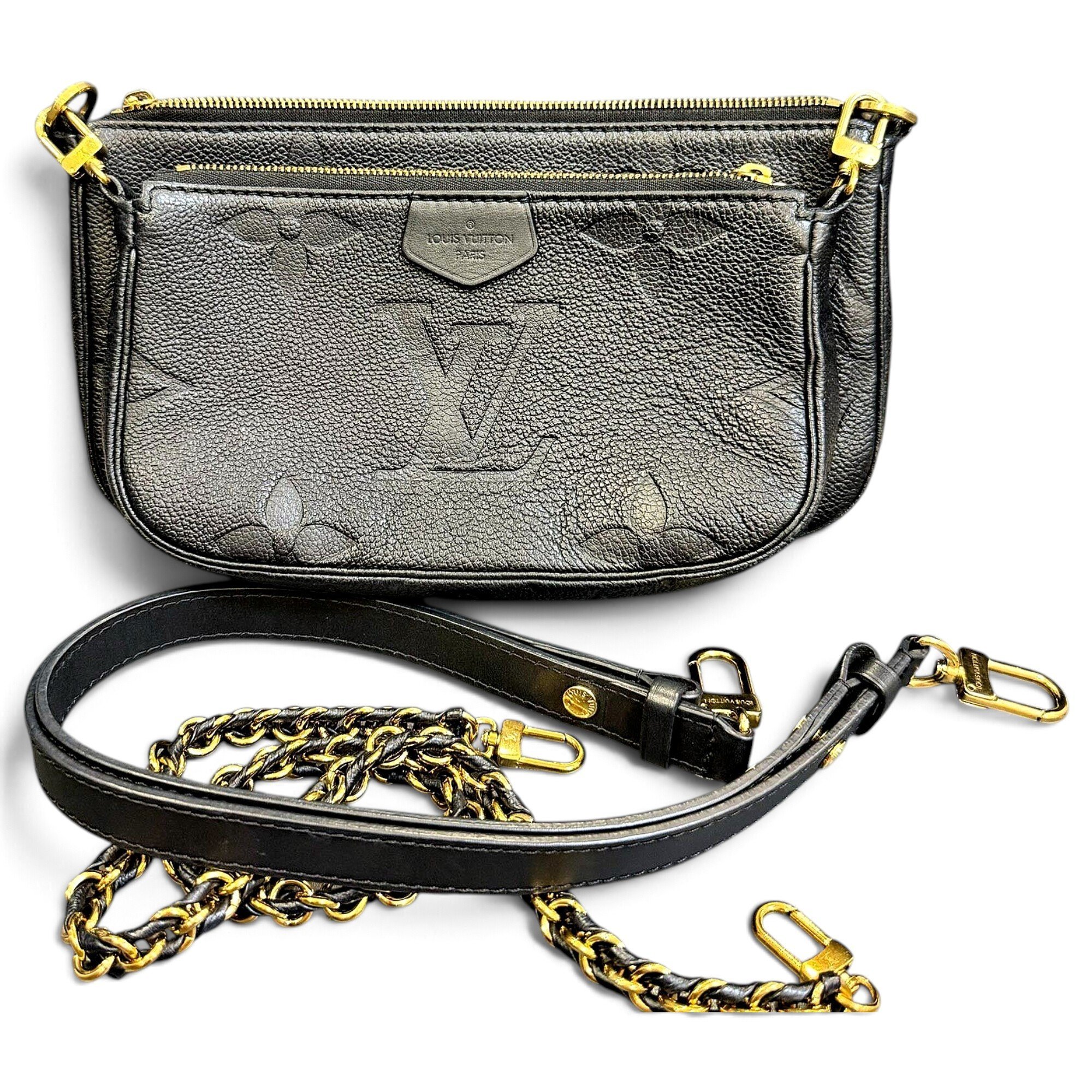 Multi Pochette Accessoires leather crossbody bag