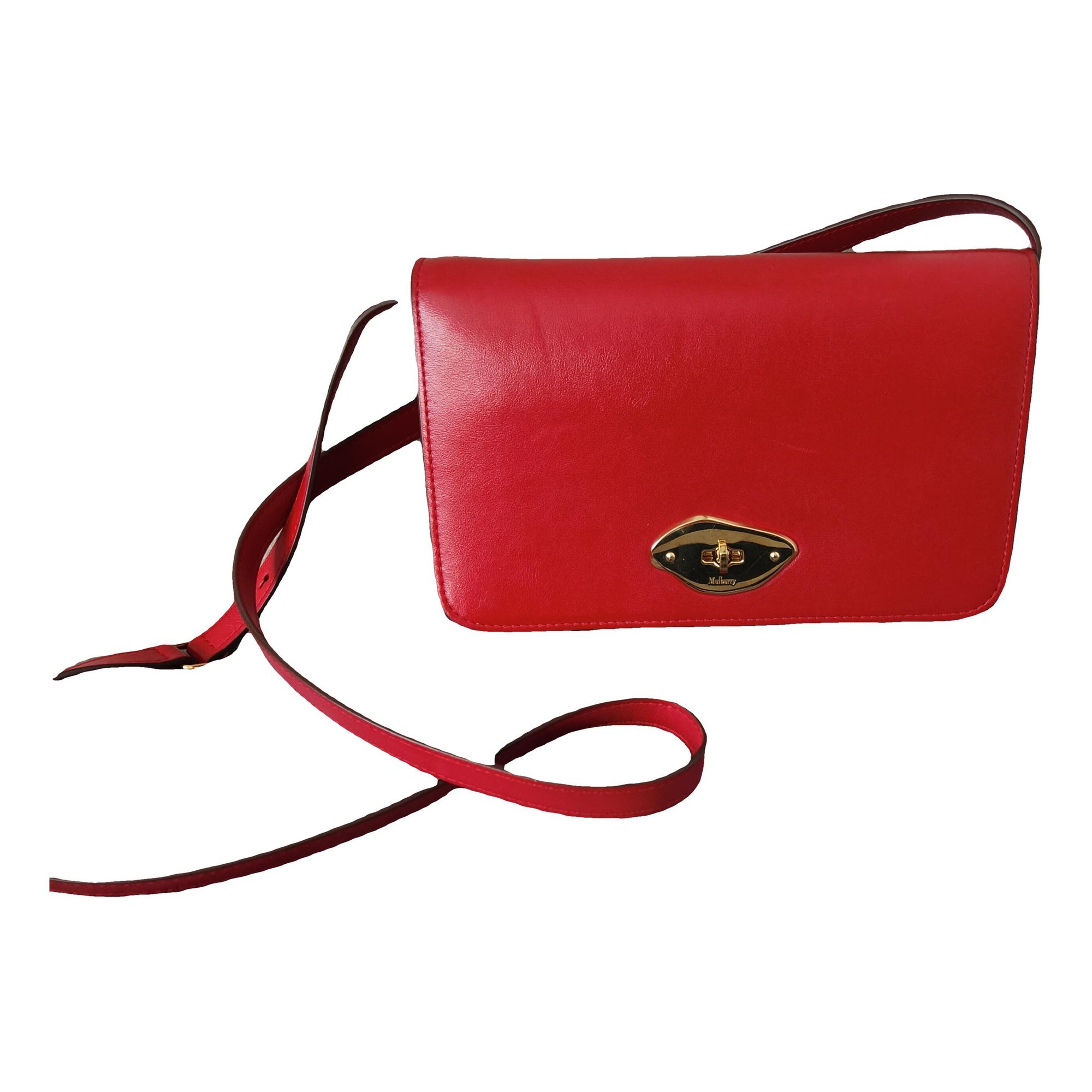 Leather crossbody bag