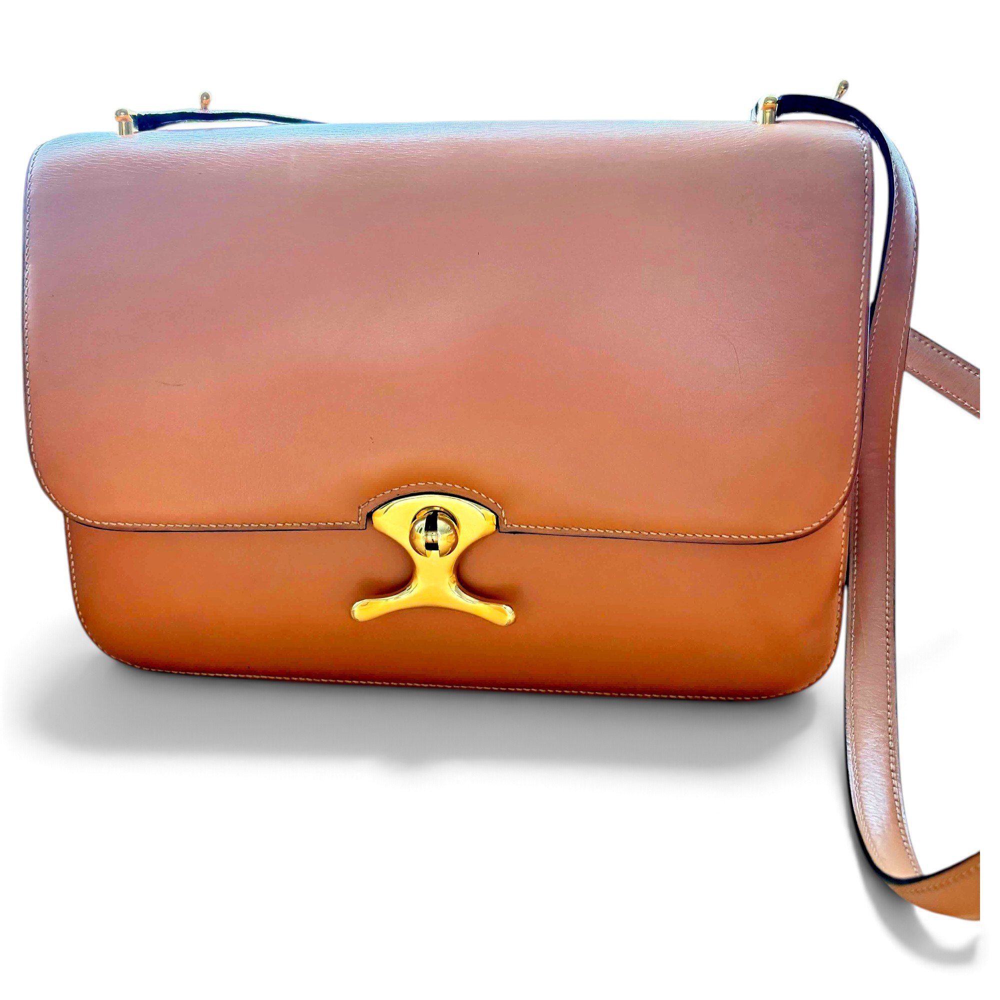 Leather crossbody bag