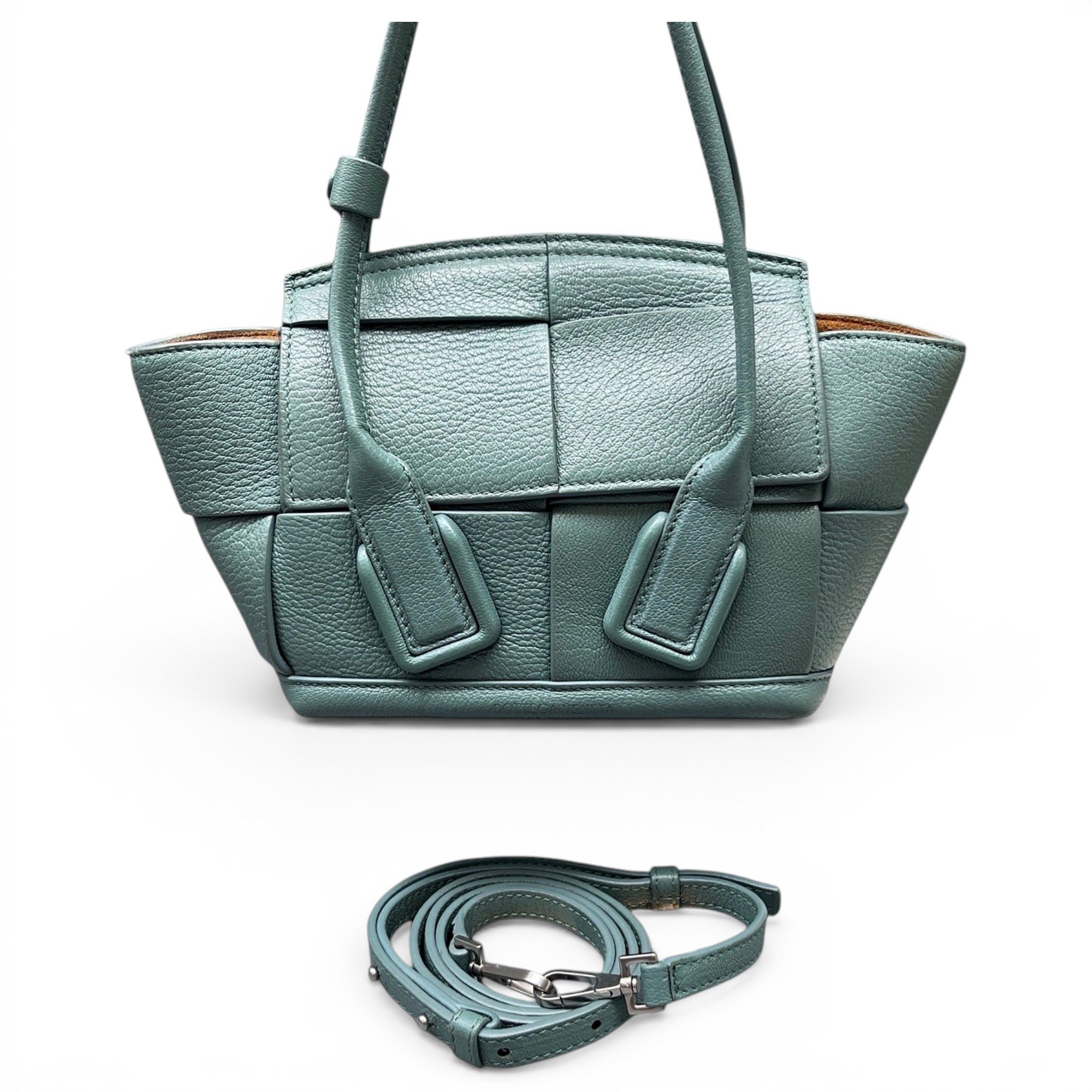 Arco leather handbag
