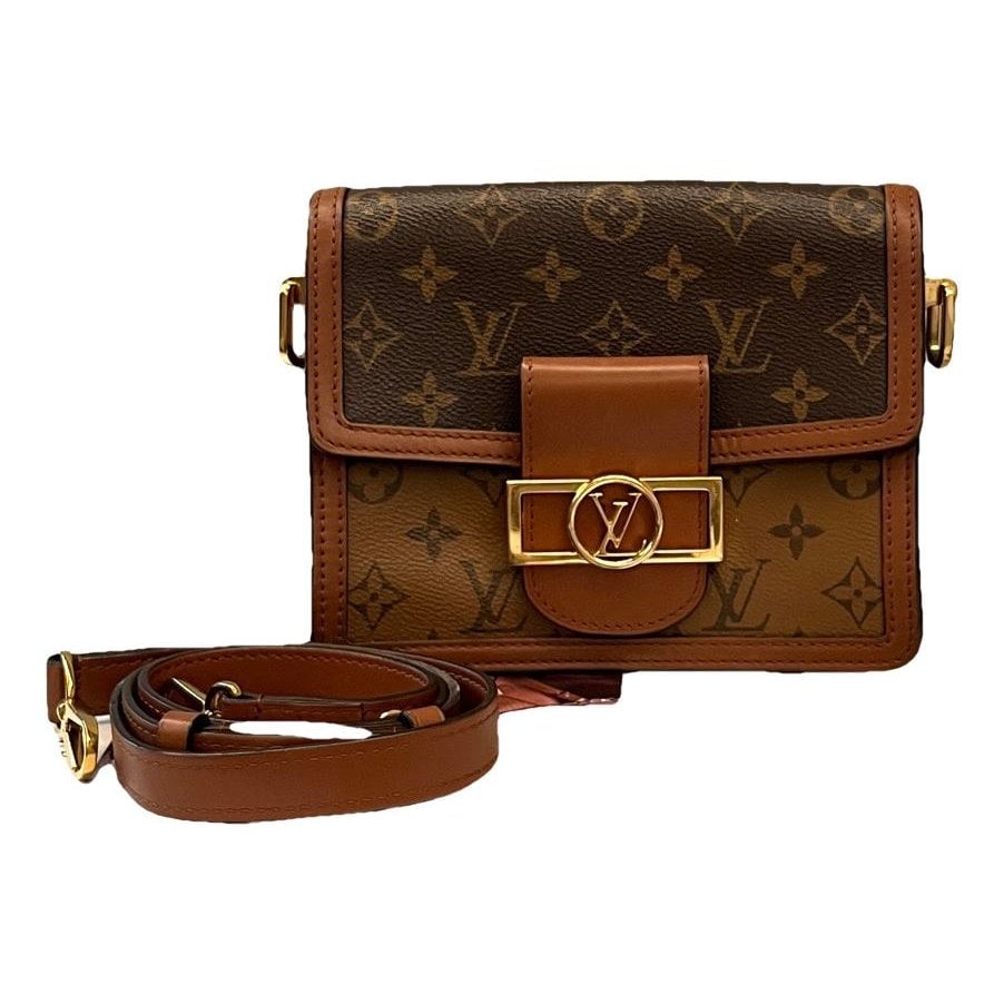 Dauphine leather handbag