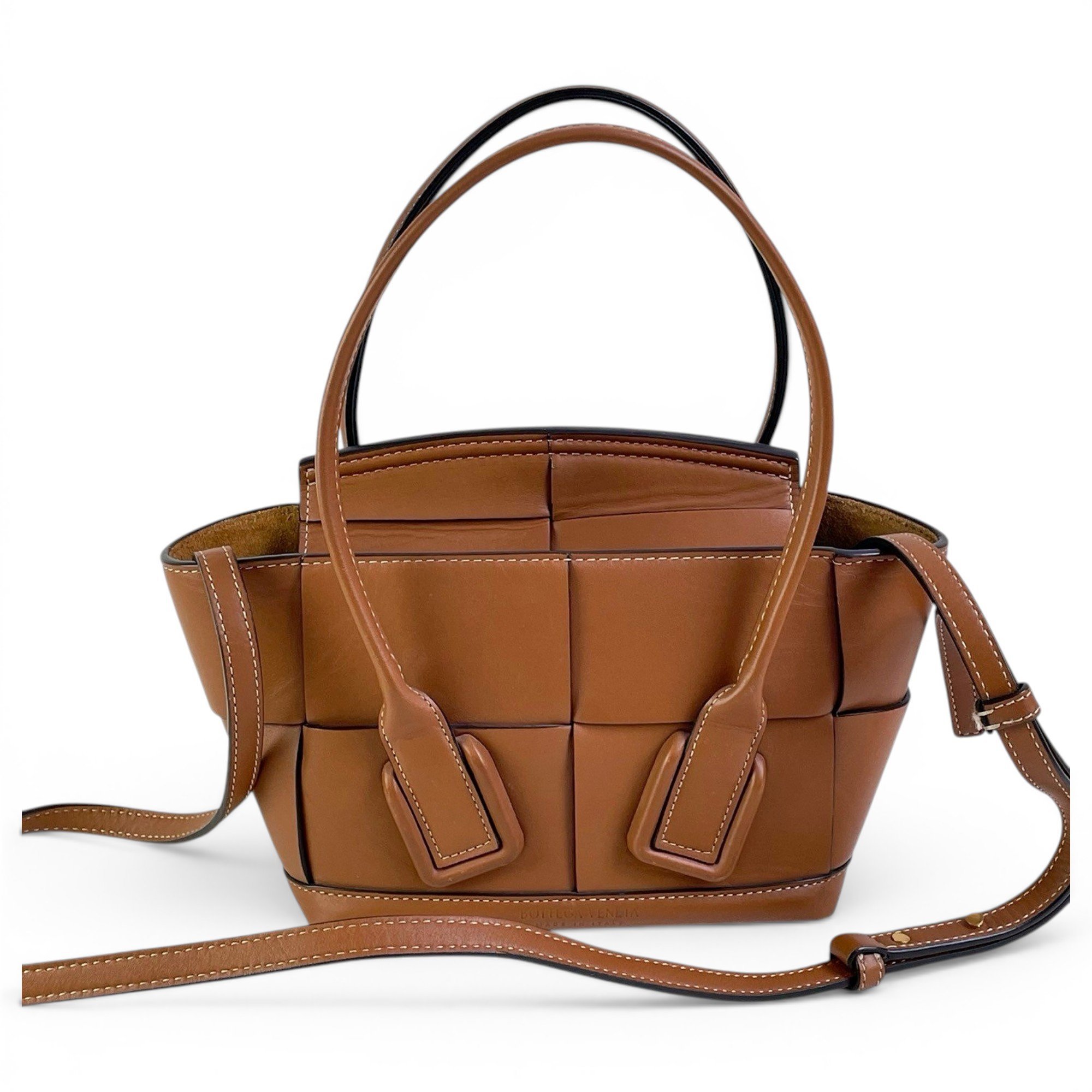 Arco leather handbag