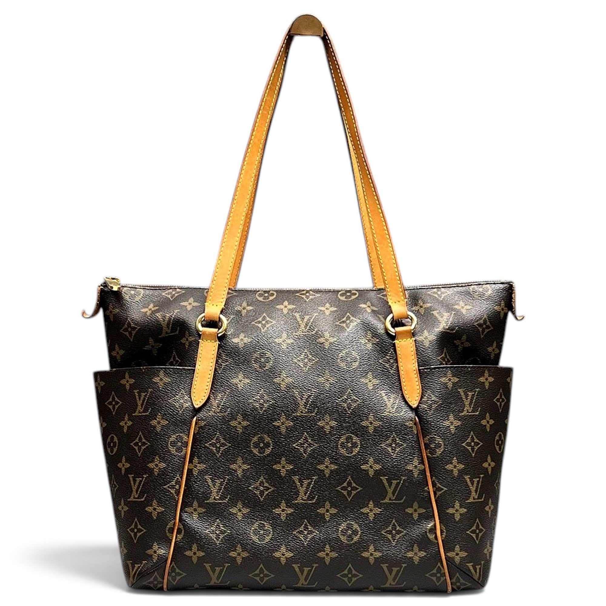 Totally leather handbag