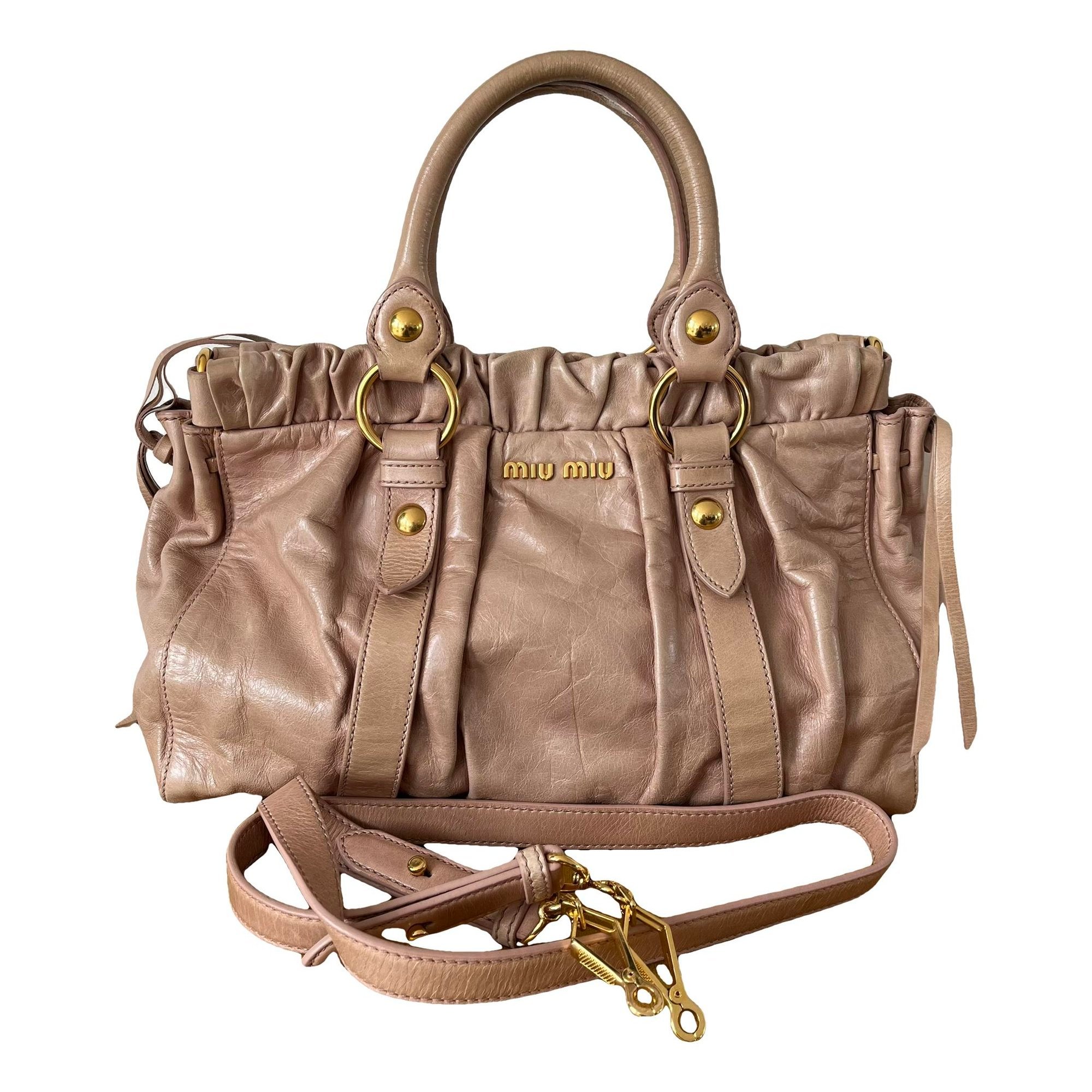Vitello leather handbag