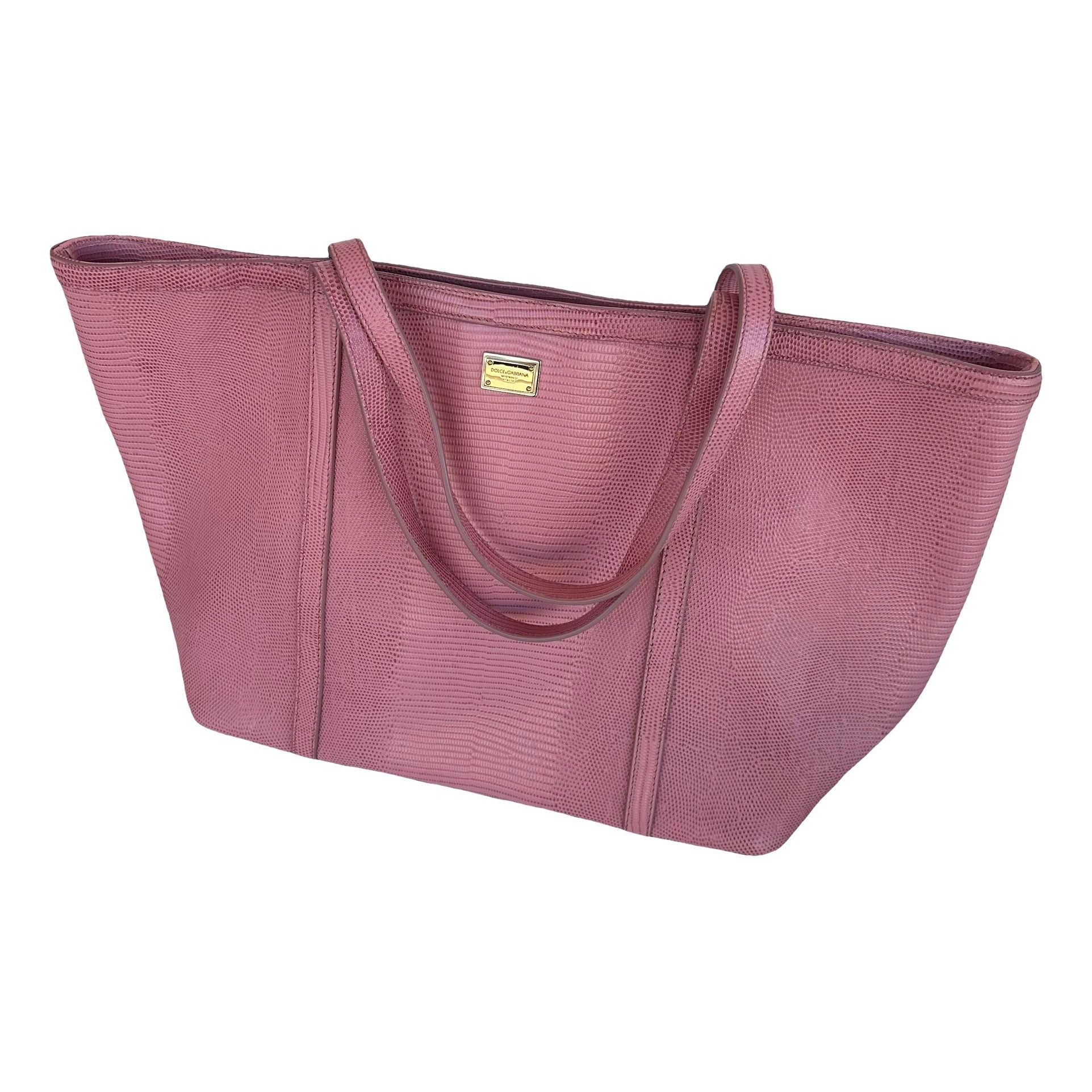 Leather tote