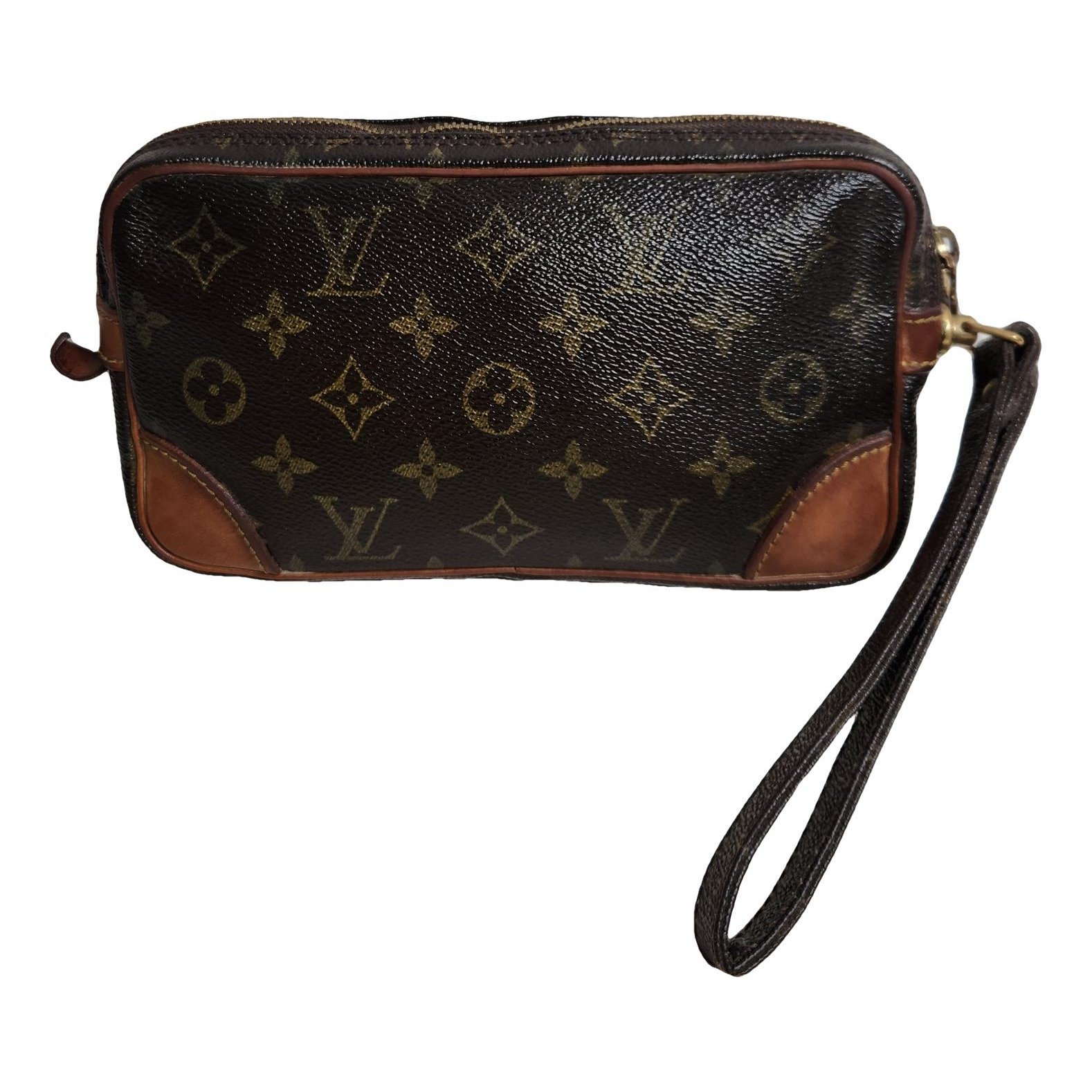 Marly Dragonne leather clutch bag