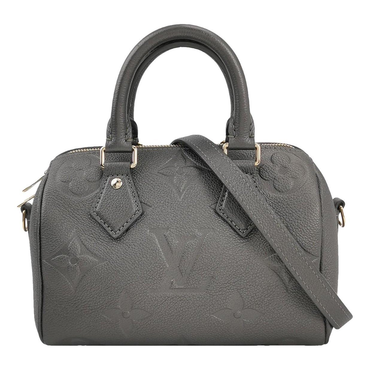 Speedy leather handbag