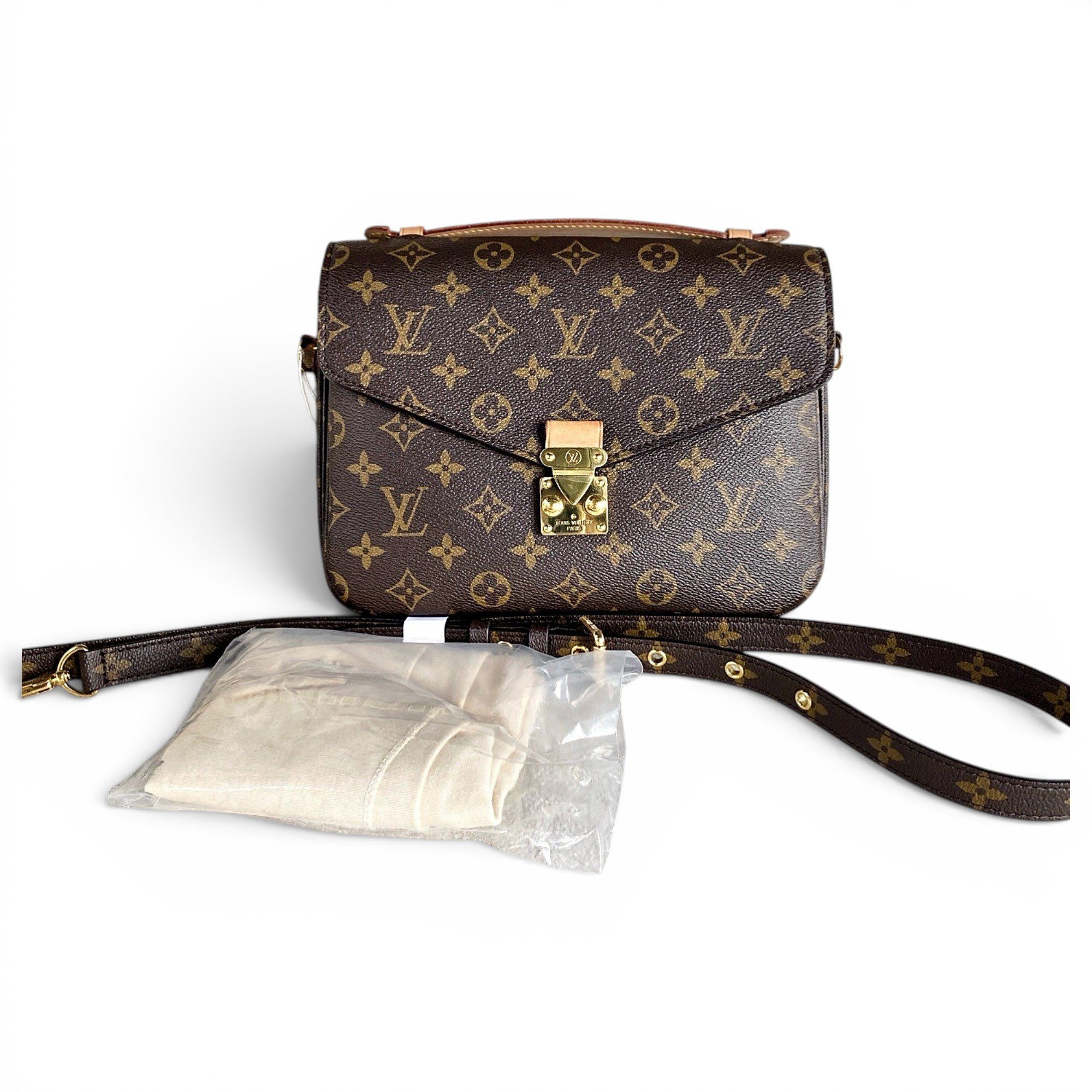 Metis leather handbag