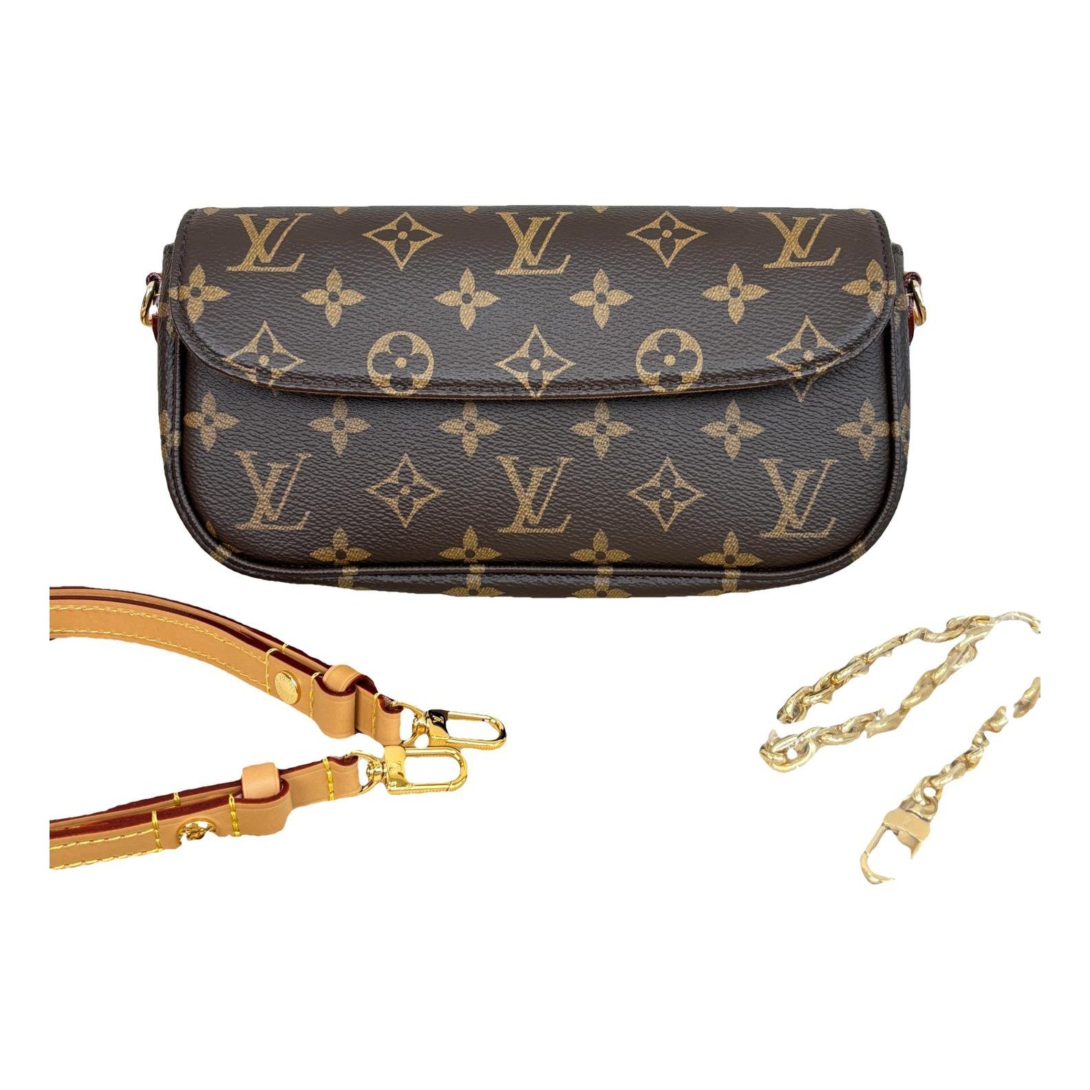 Ivy leather handbag