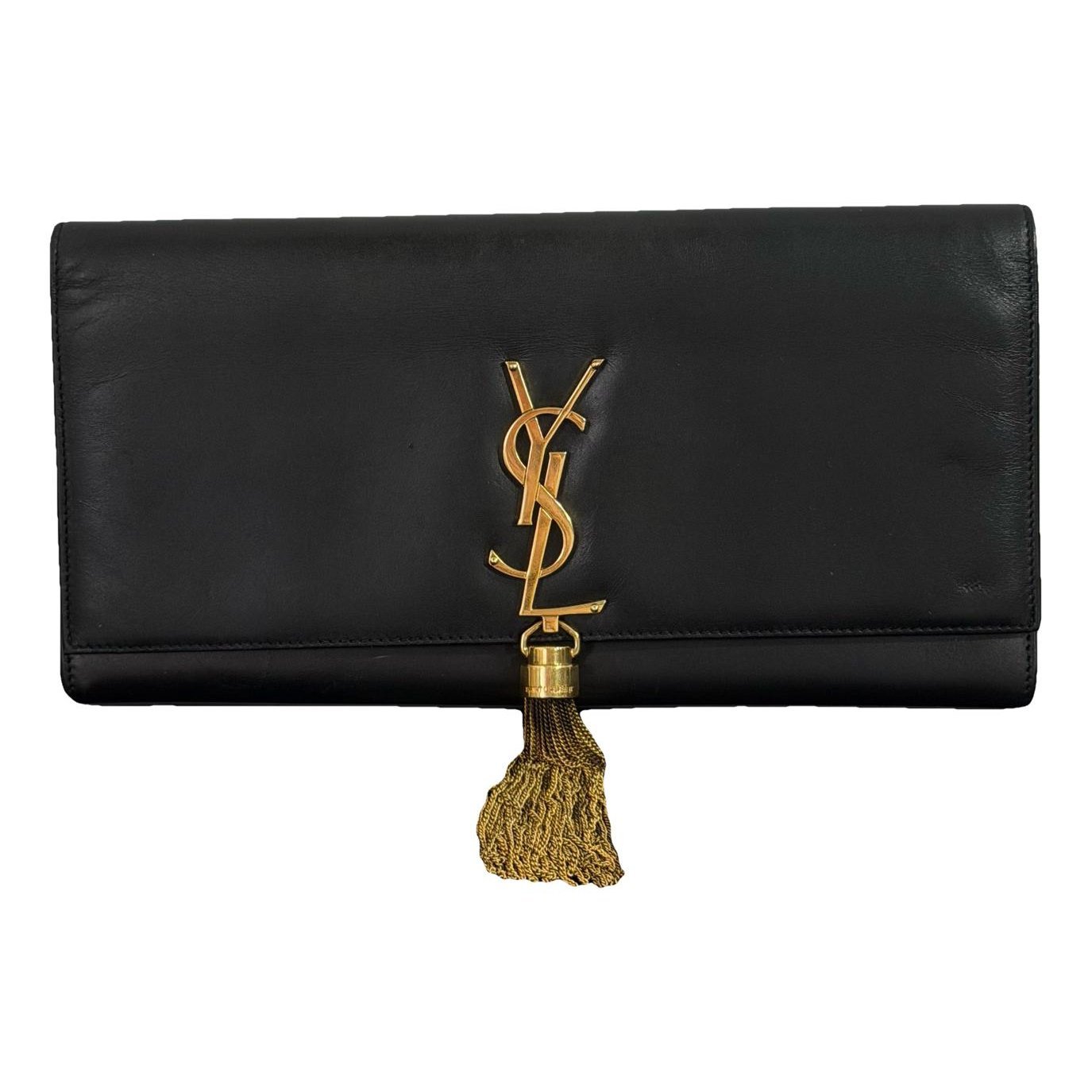 Pompom Kate leather handbag