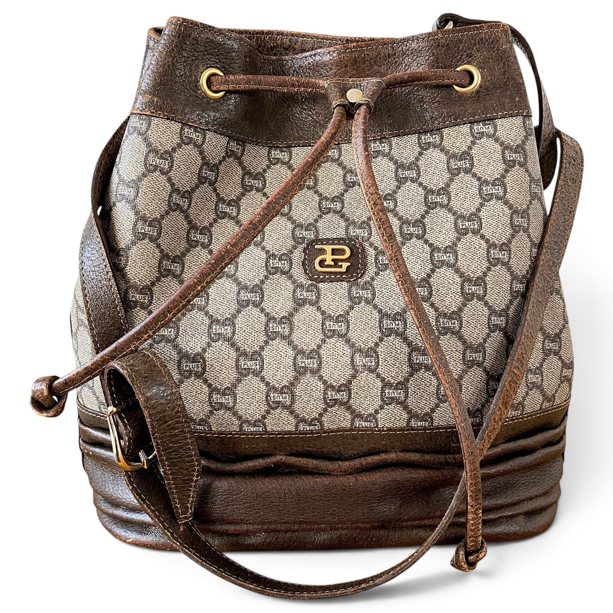 Ophidia Bucket leather crossbody bag